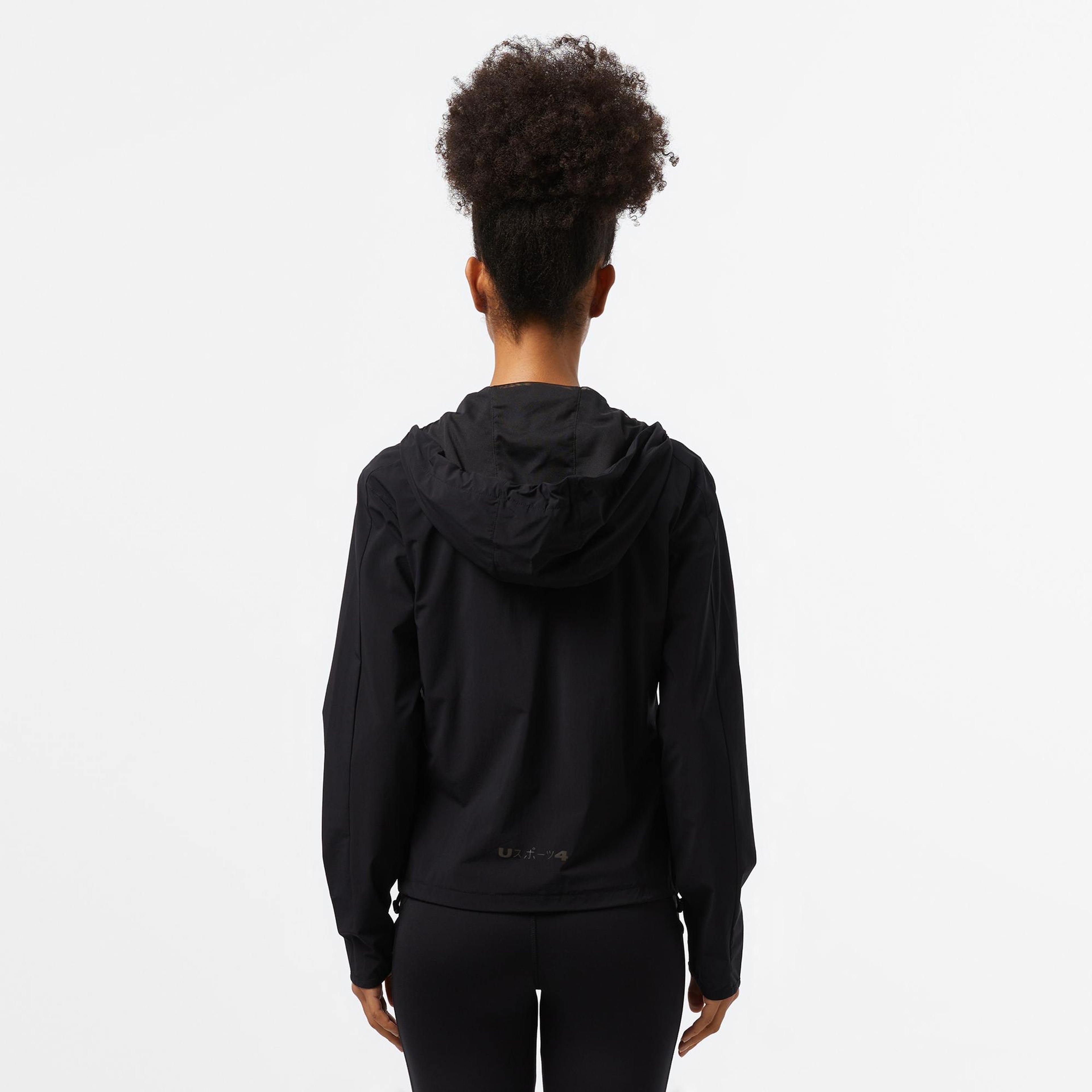 UNITED4 Sport Kadın Siyah Eşofman Üstü