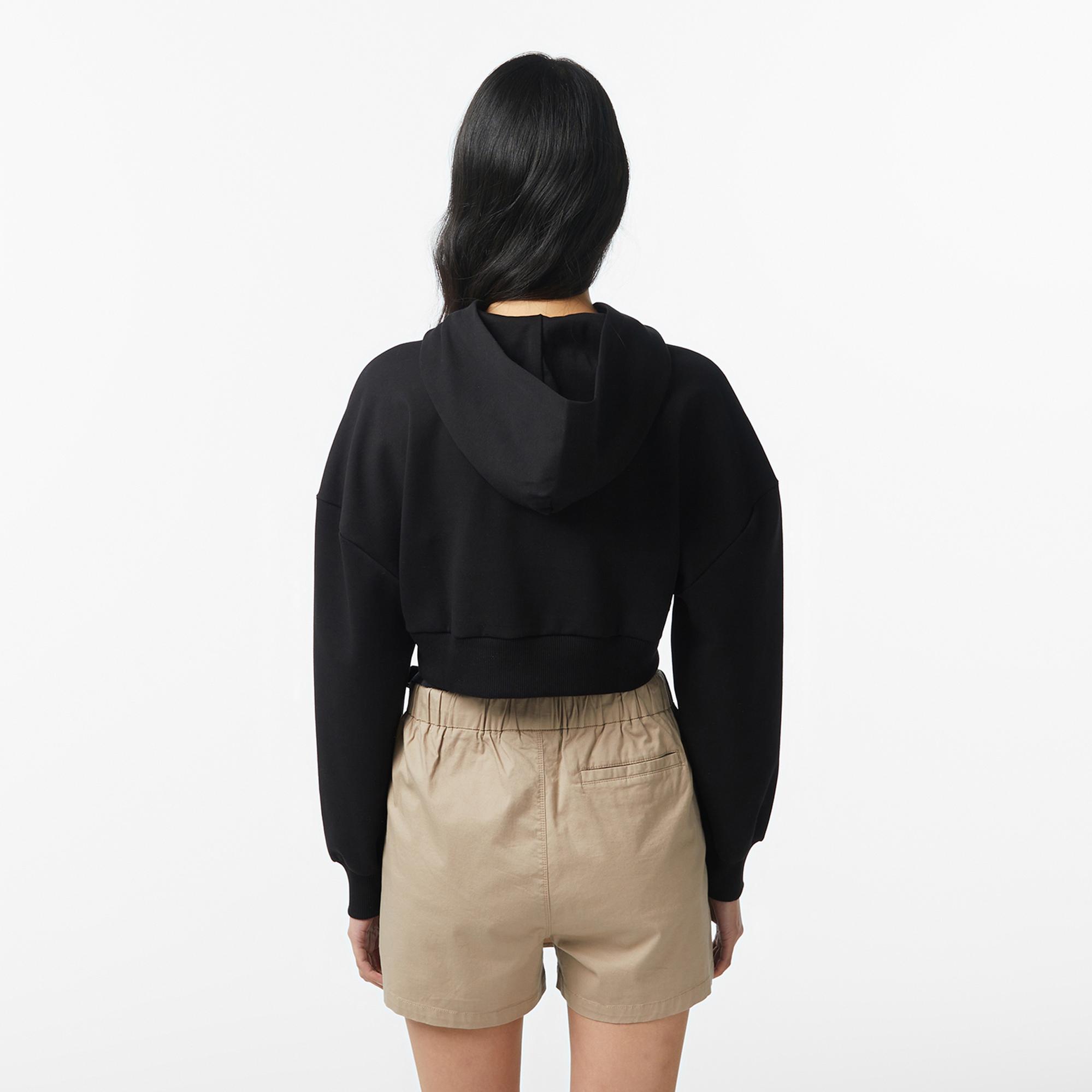 Converse Kadın Siyah Sweatshirt