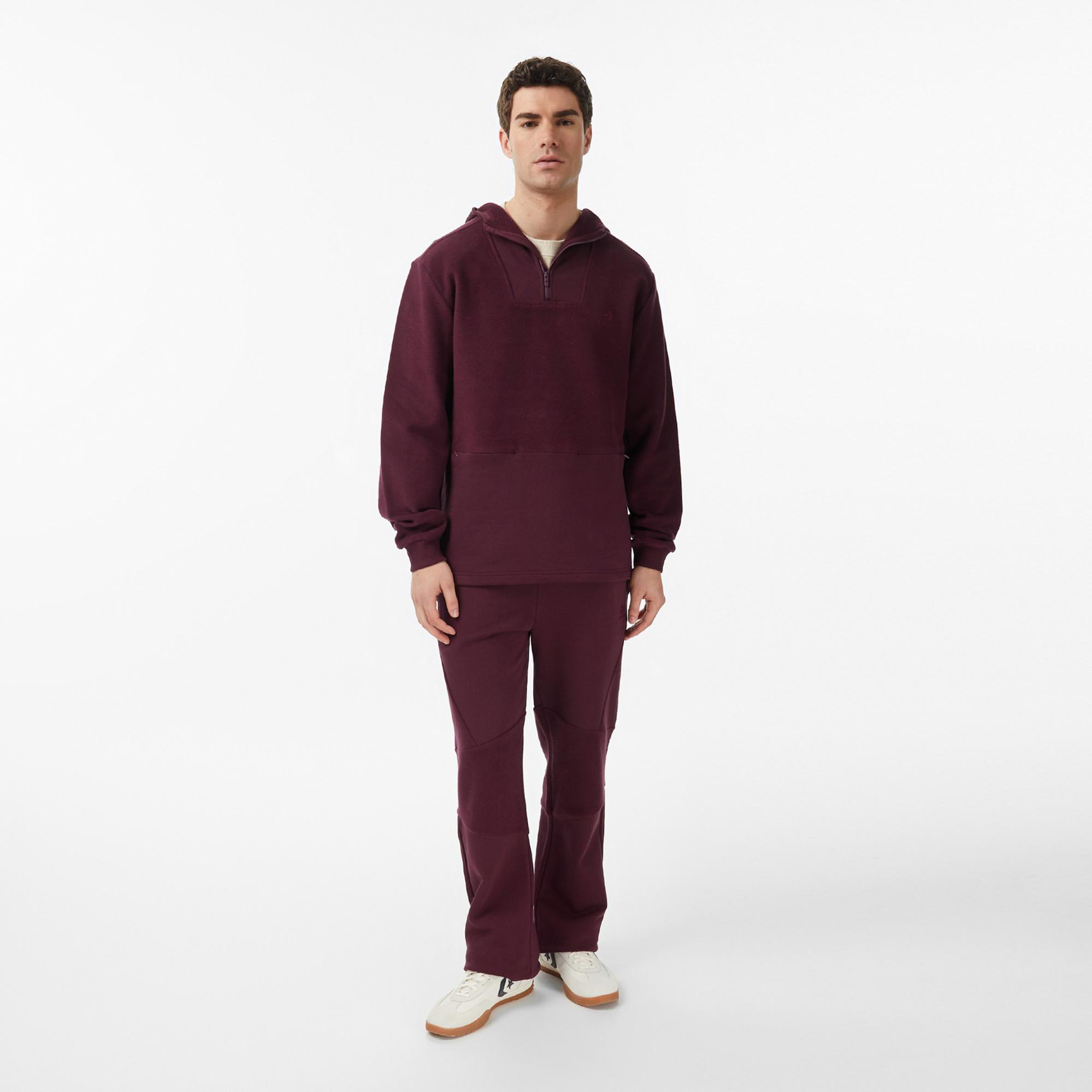 Converse Erkek Bordo Sweatshirt