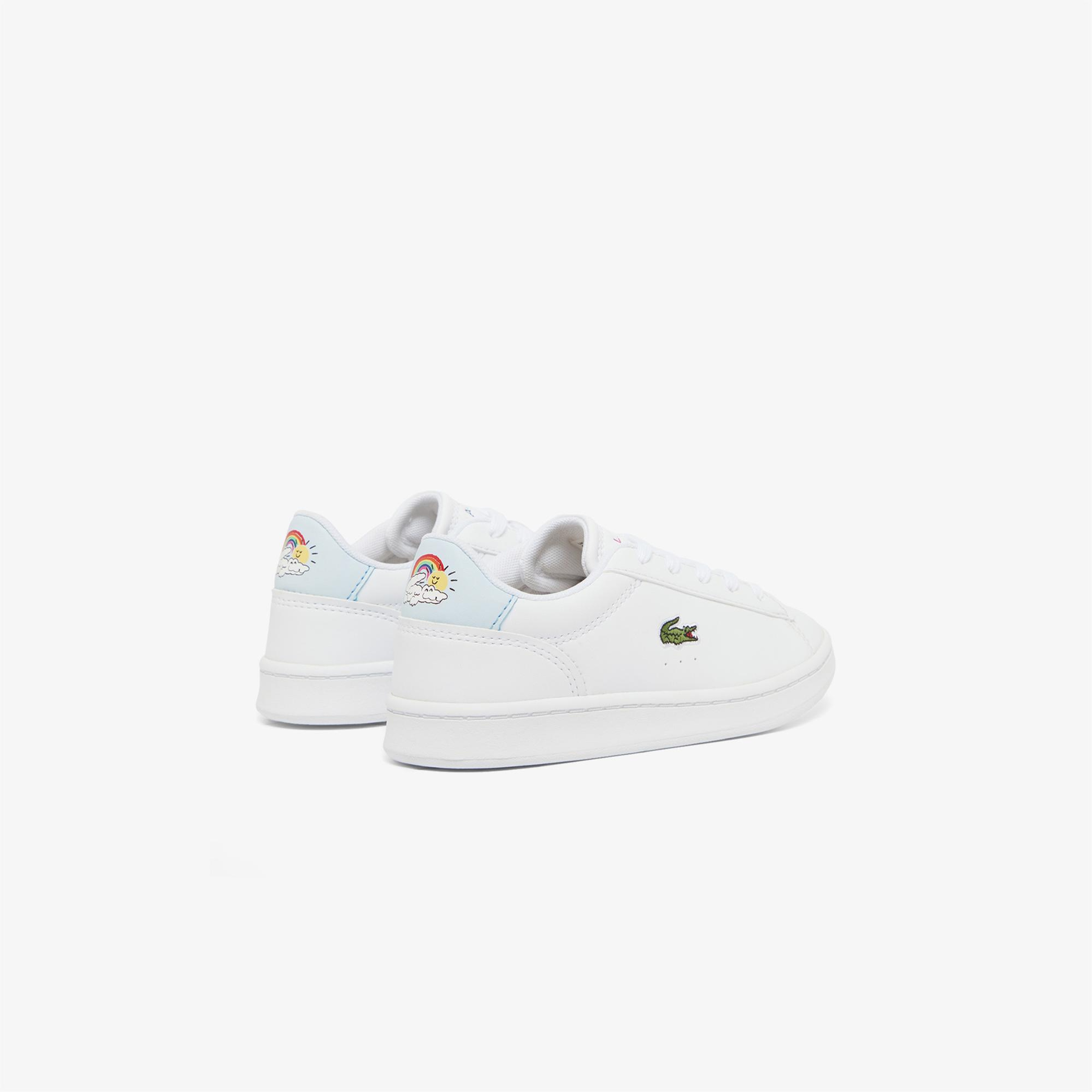 Lacoste Court Çocuk Beyaz Sneaker