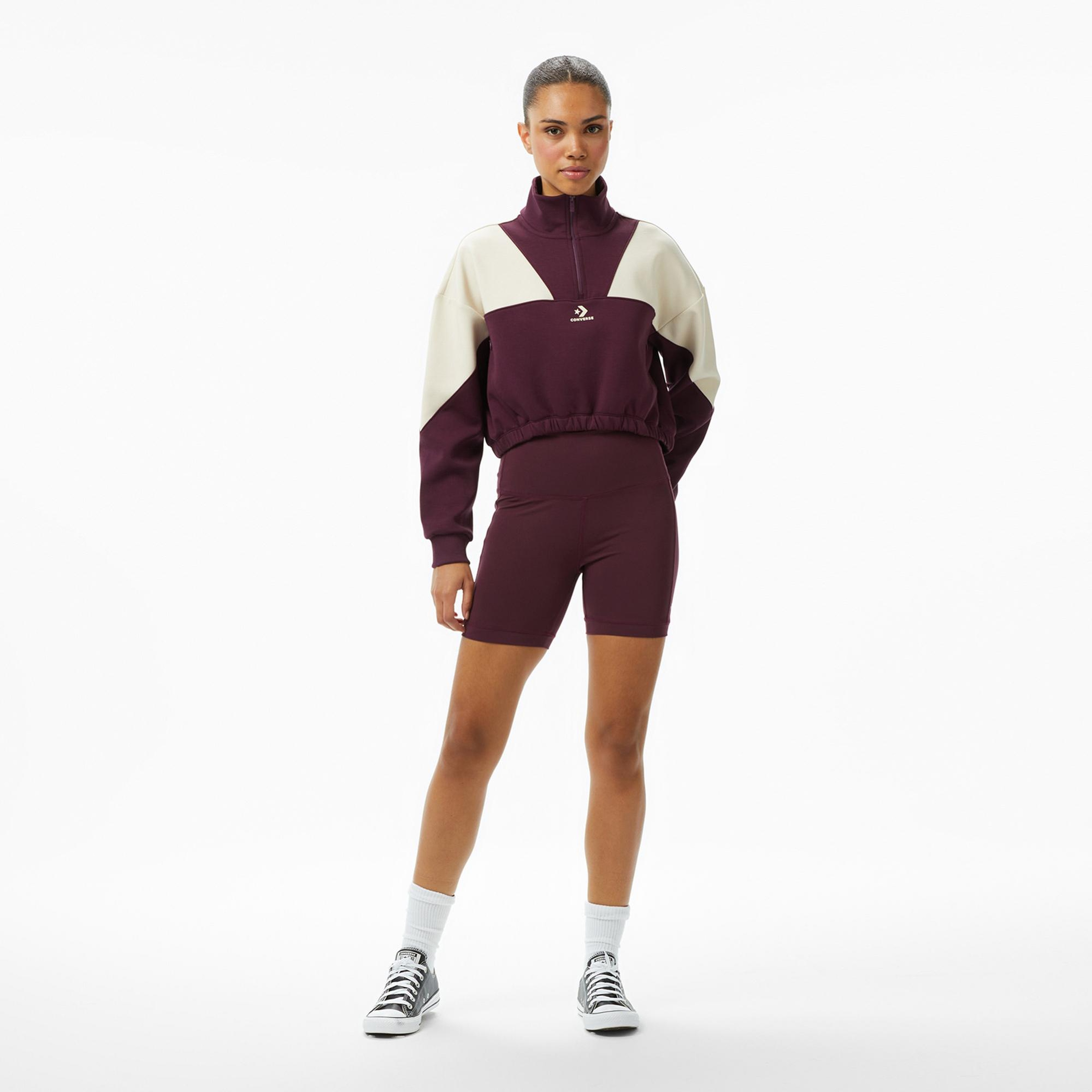 Converse Kadın Bordo Sweatshirt
