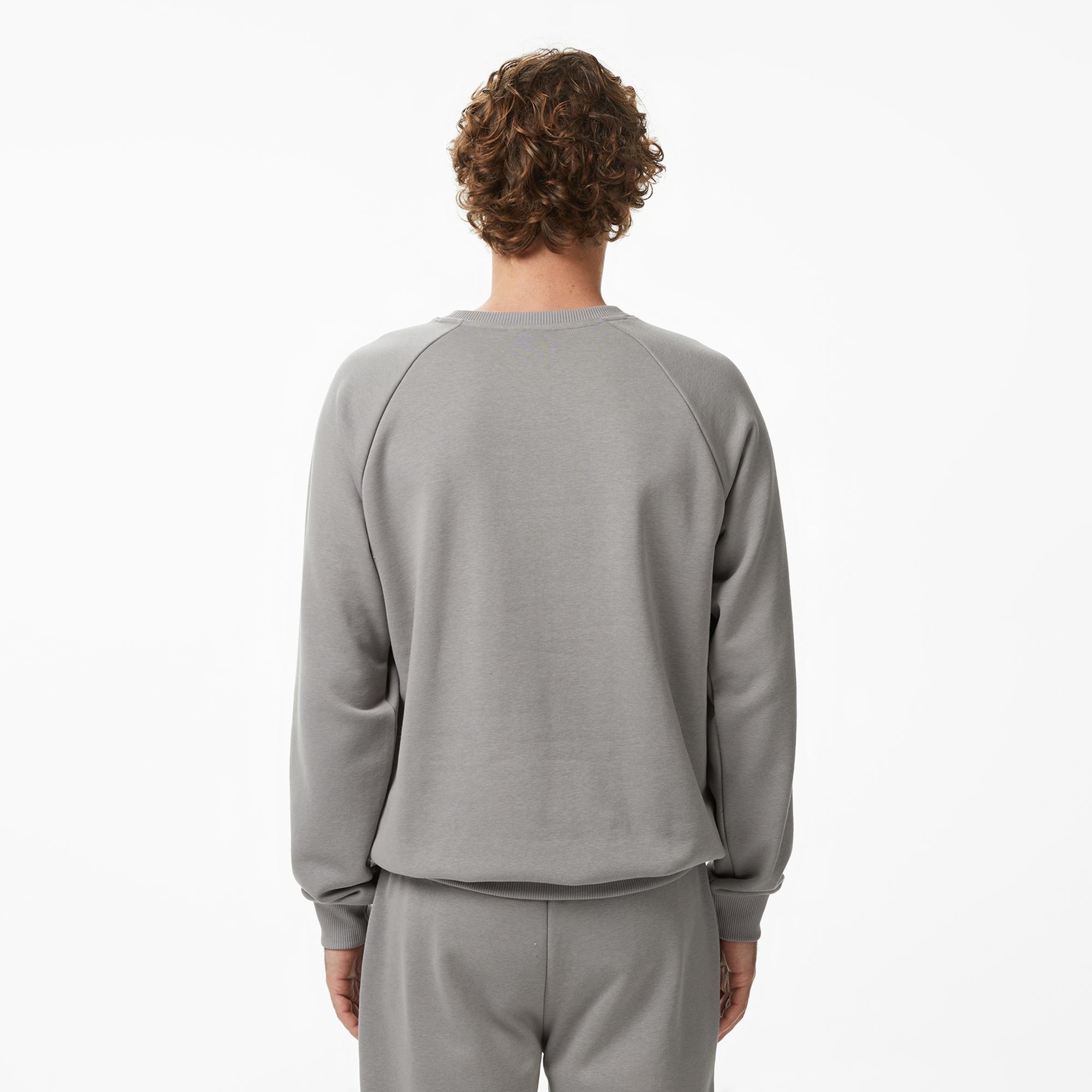 Converse Erkek Gri Sweatshirt