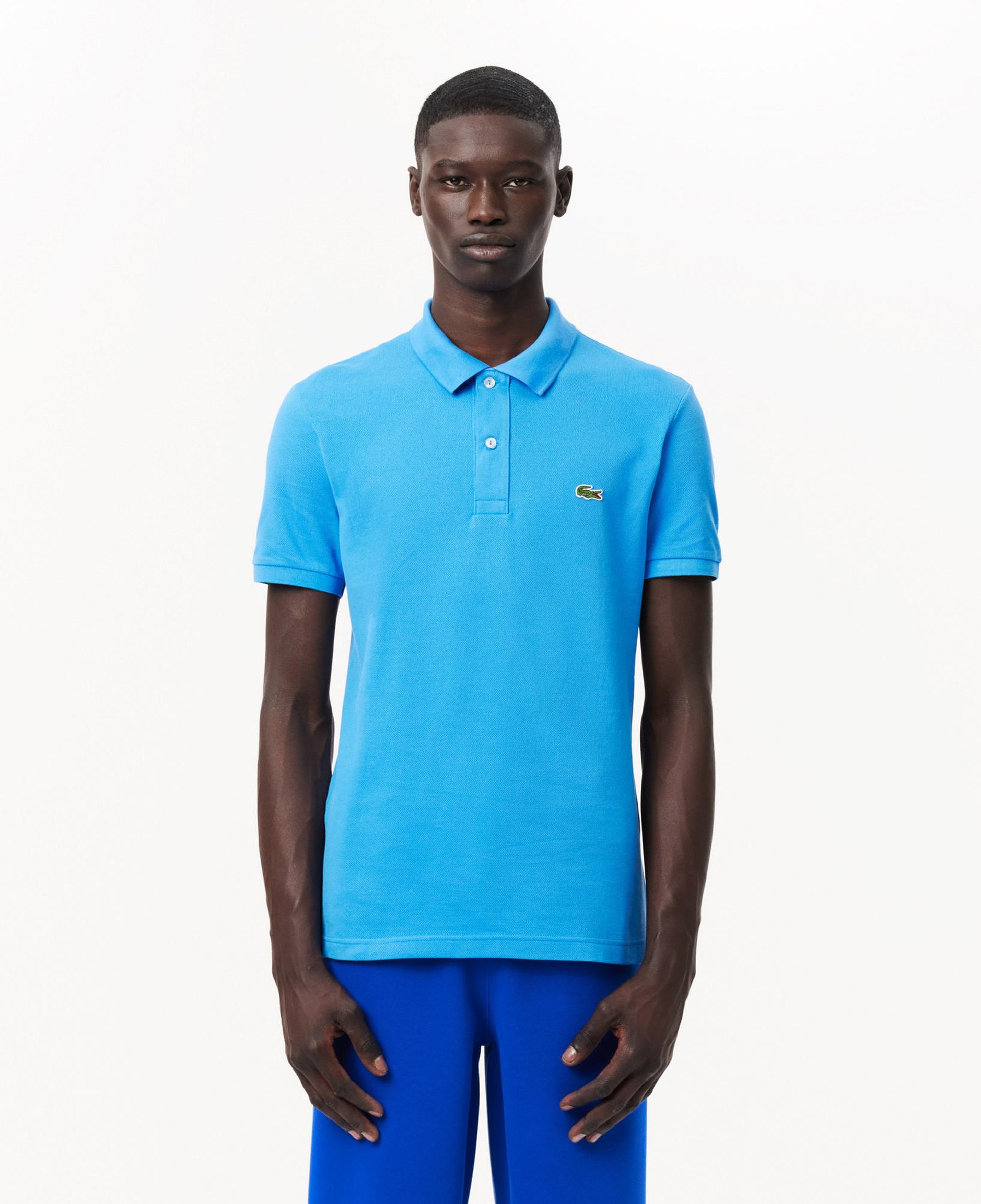 Lacoste L.12.12 Erkek Slim Fit Mavi Polo