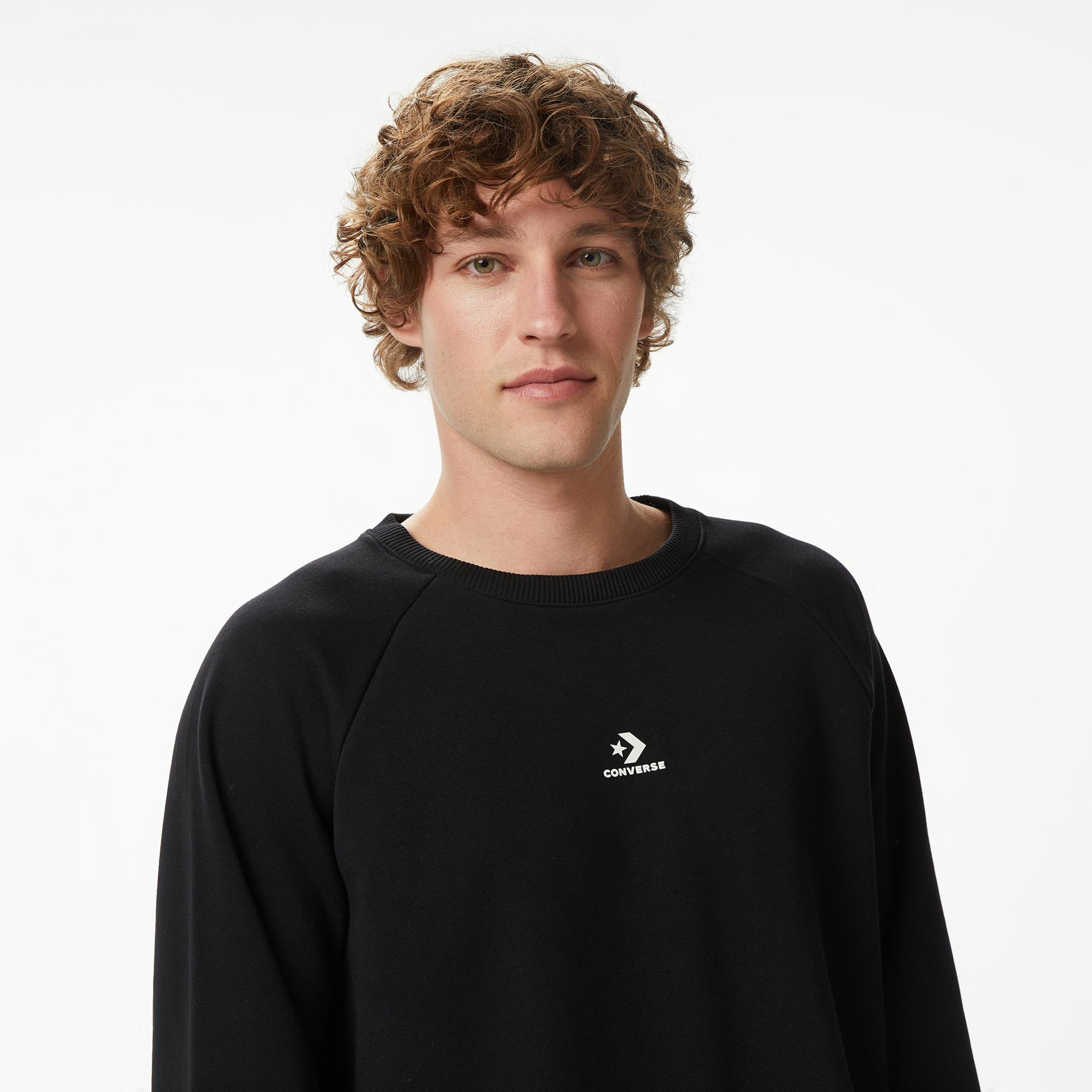 Converse Erkek Siyah Sweatshirt