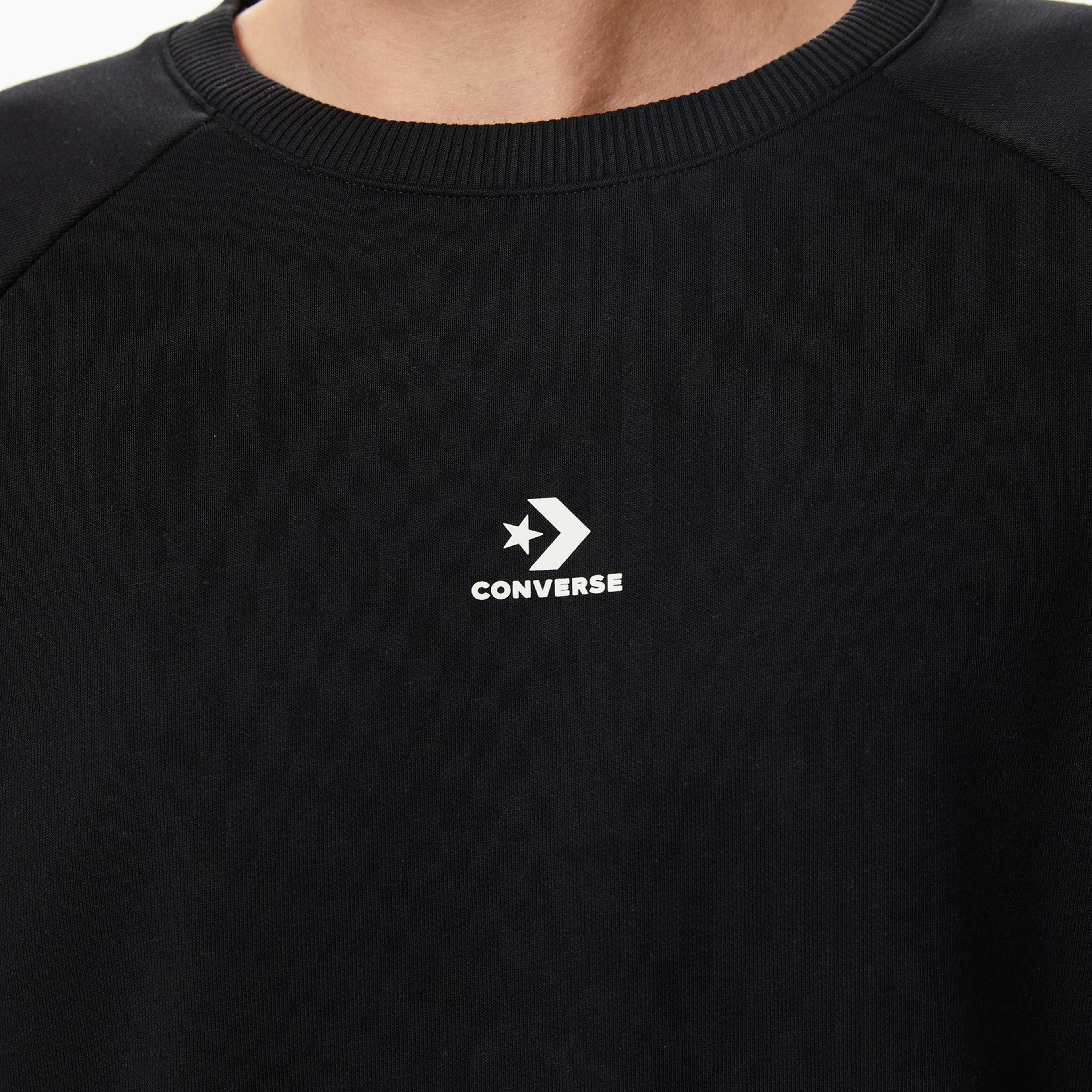 Converse Erkek Siyah Sweatshirt