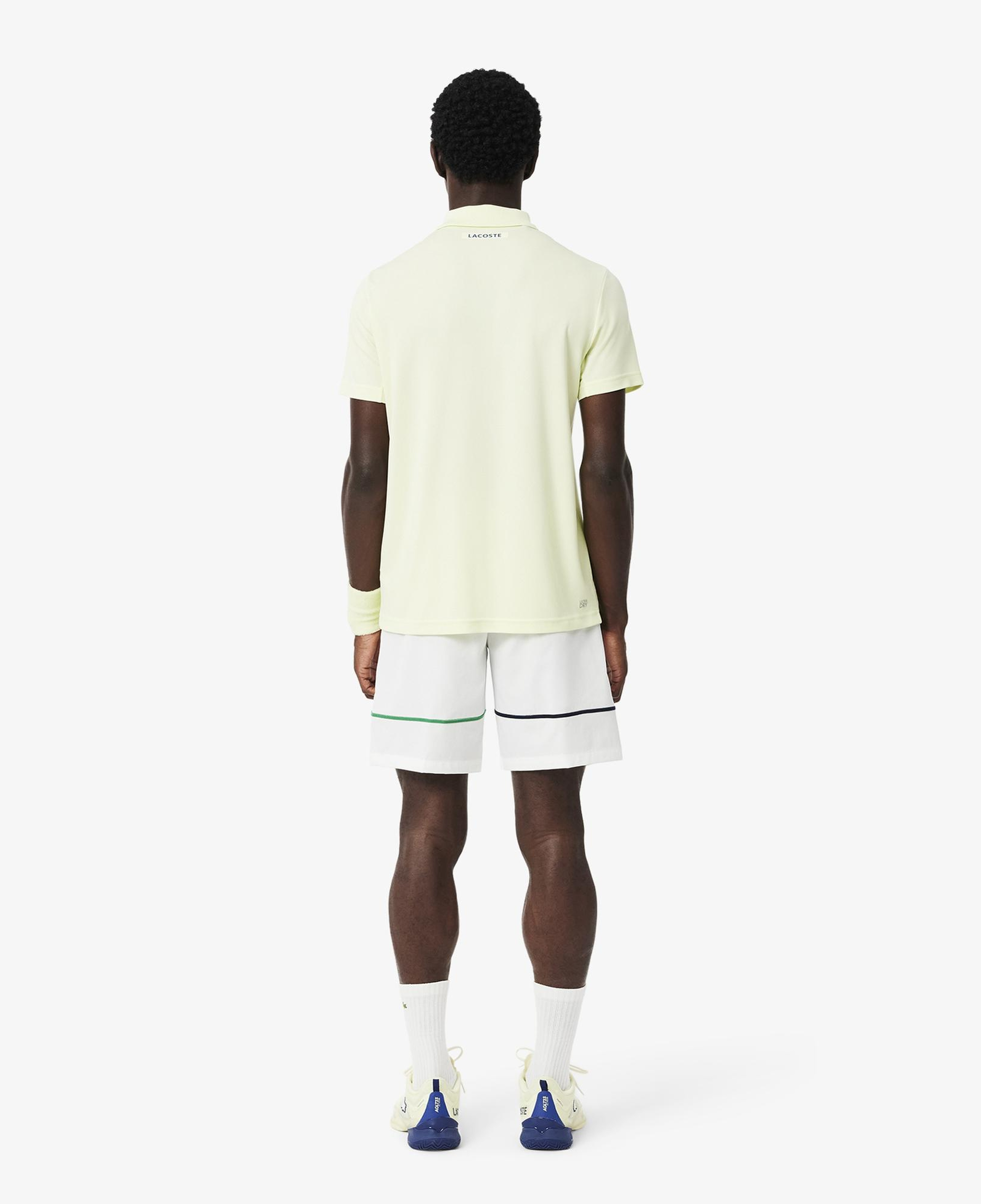 Lacoste Erkek Renk Bloklu Beyaz Şort