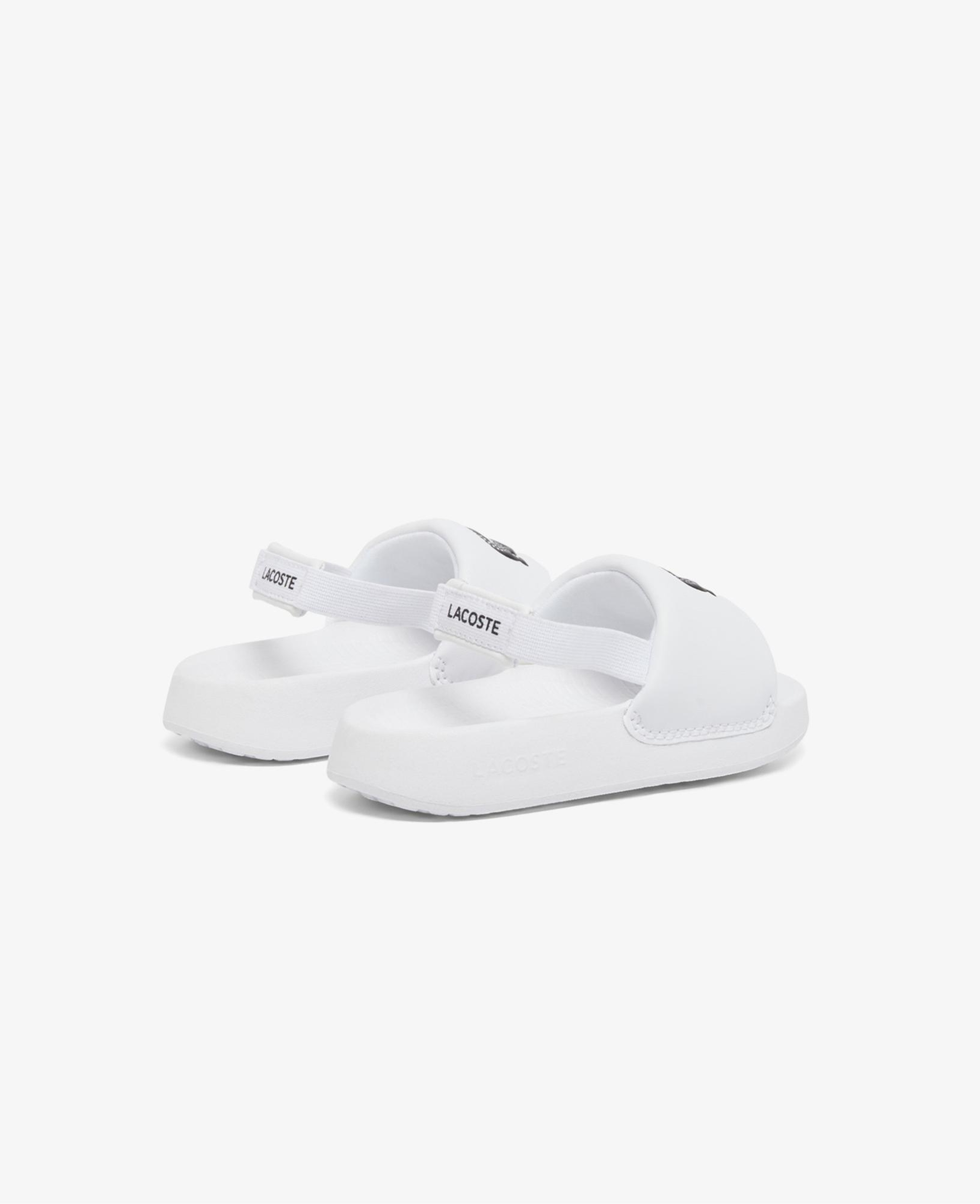 Lacoste Serve Slide 1.0 Bebek Beyaz Sandalet