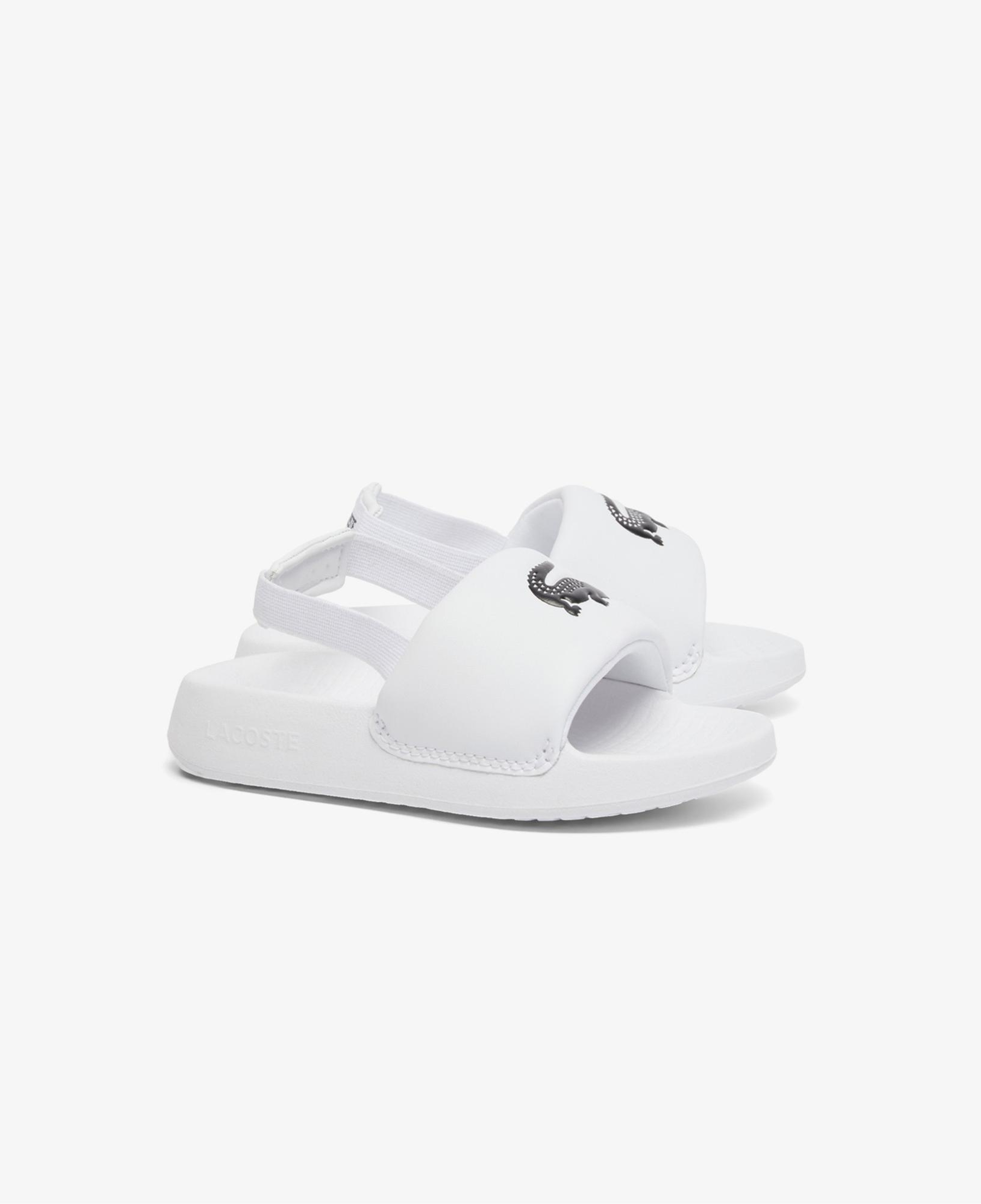 Lacoste Serve Slide 1.0 Bebek Beyaz Sandalet