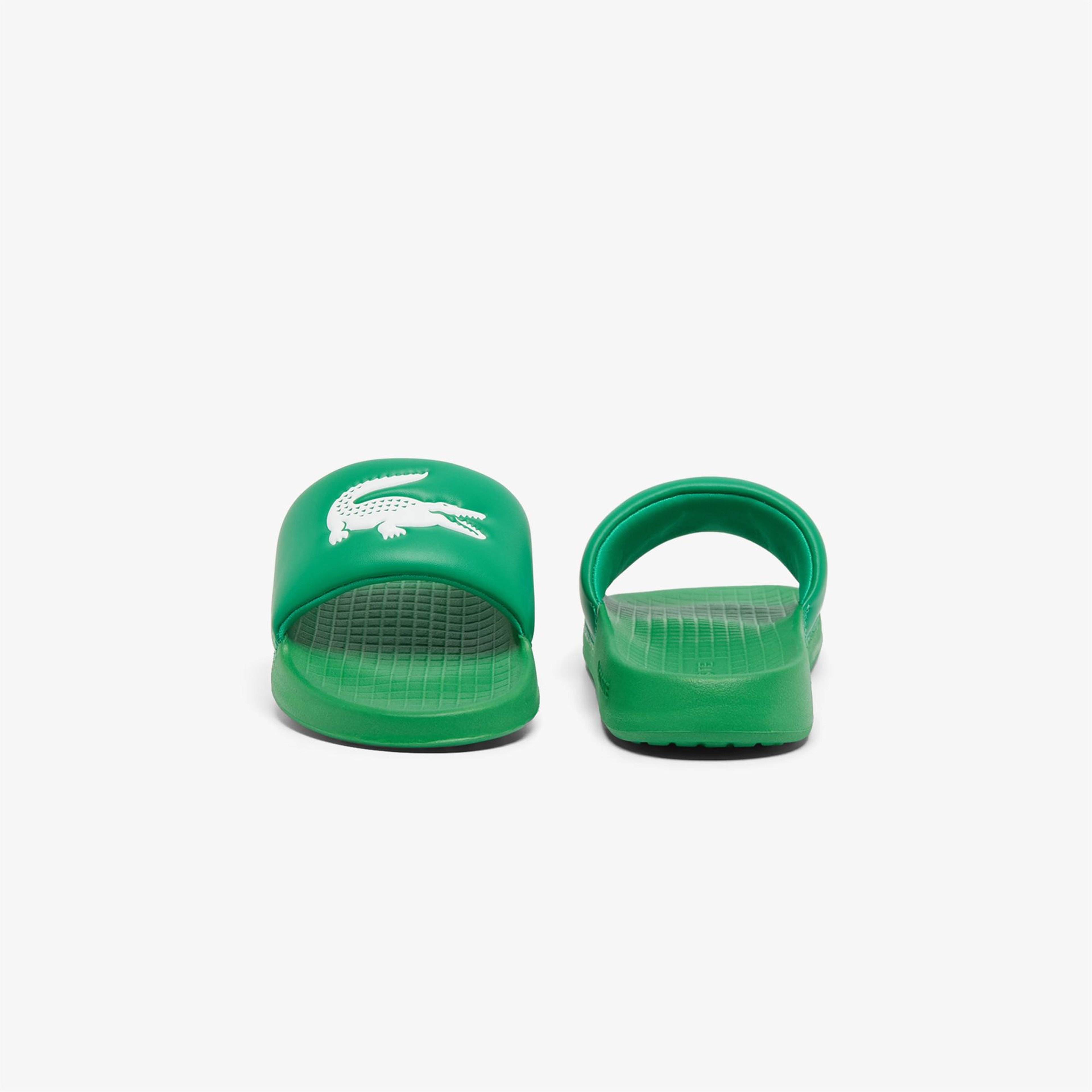 Lacoste Serve Slide 1.0 Çocuk Yeşil Terlik