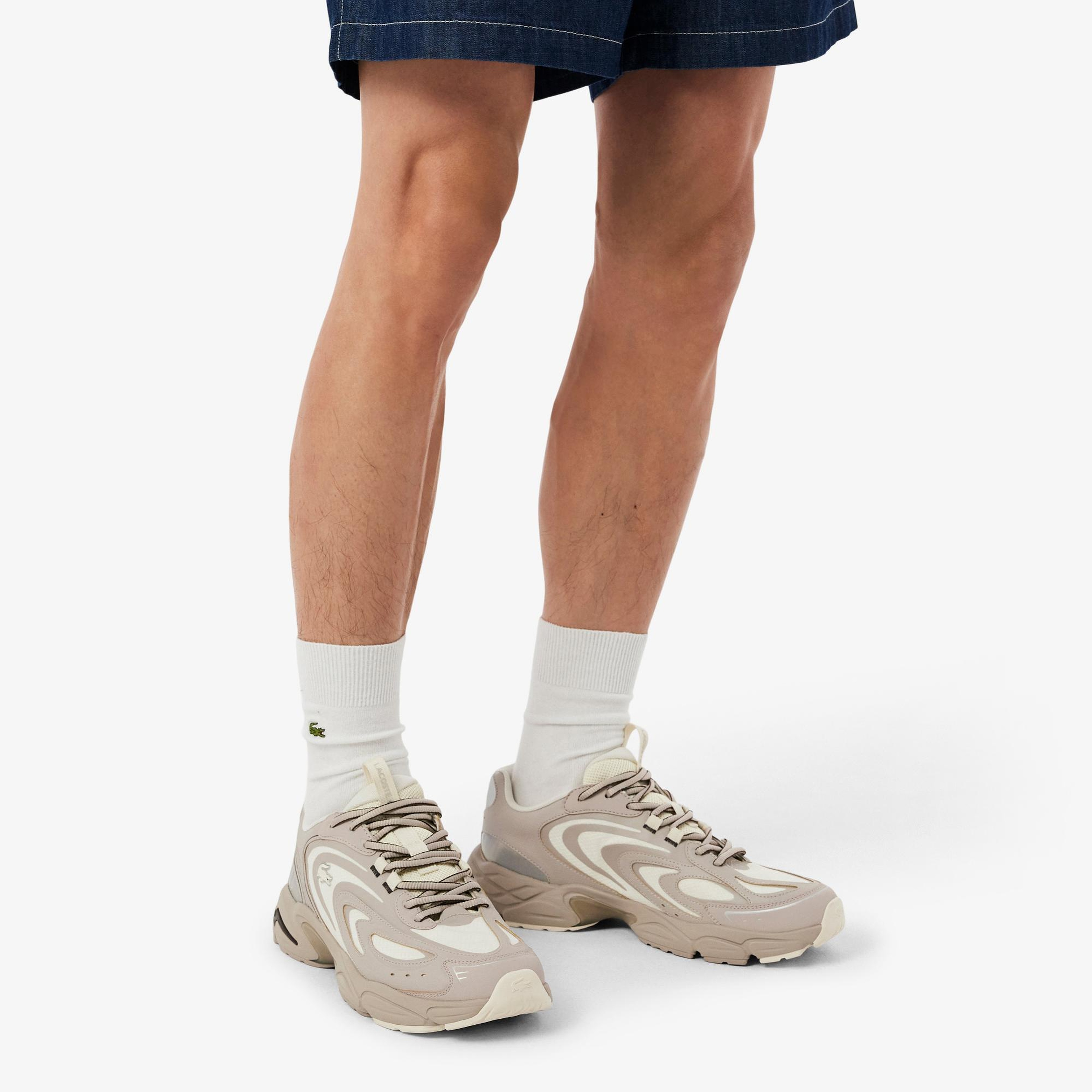 Lacoste Storm 96 Tech Erkek Gri Sneaker