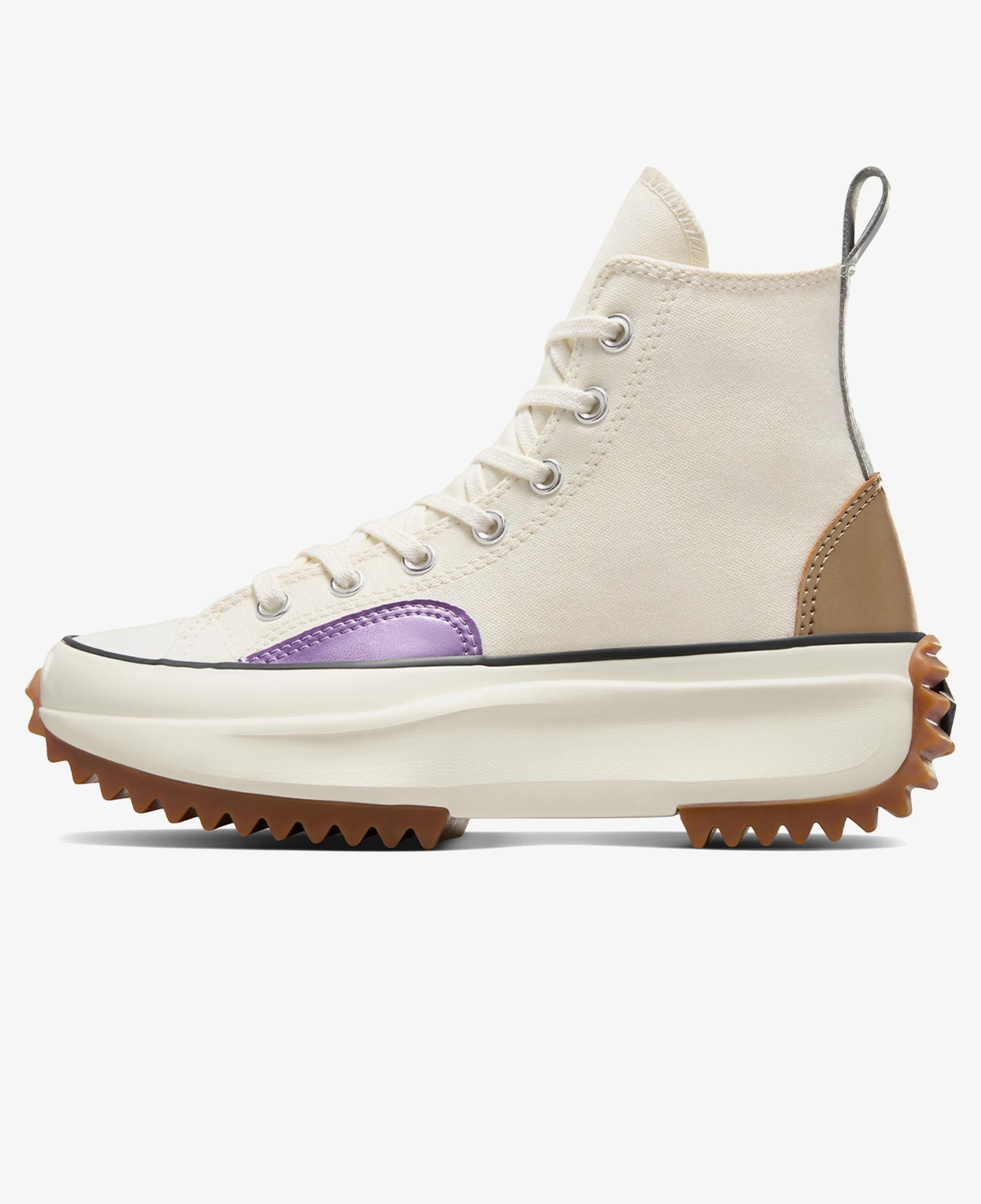 Converse Run Star Hike Unisex Krem Platform Sneaker