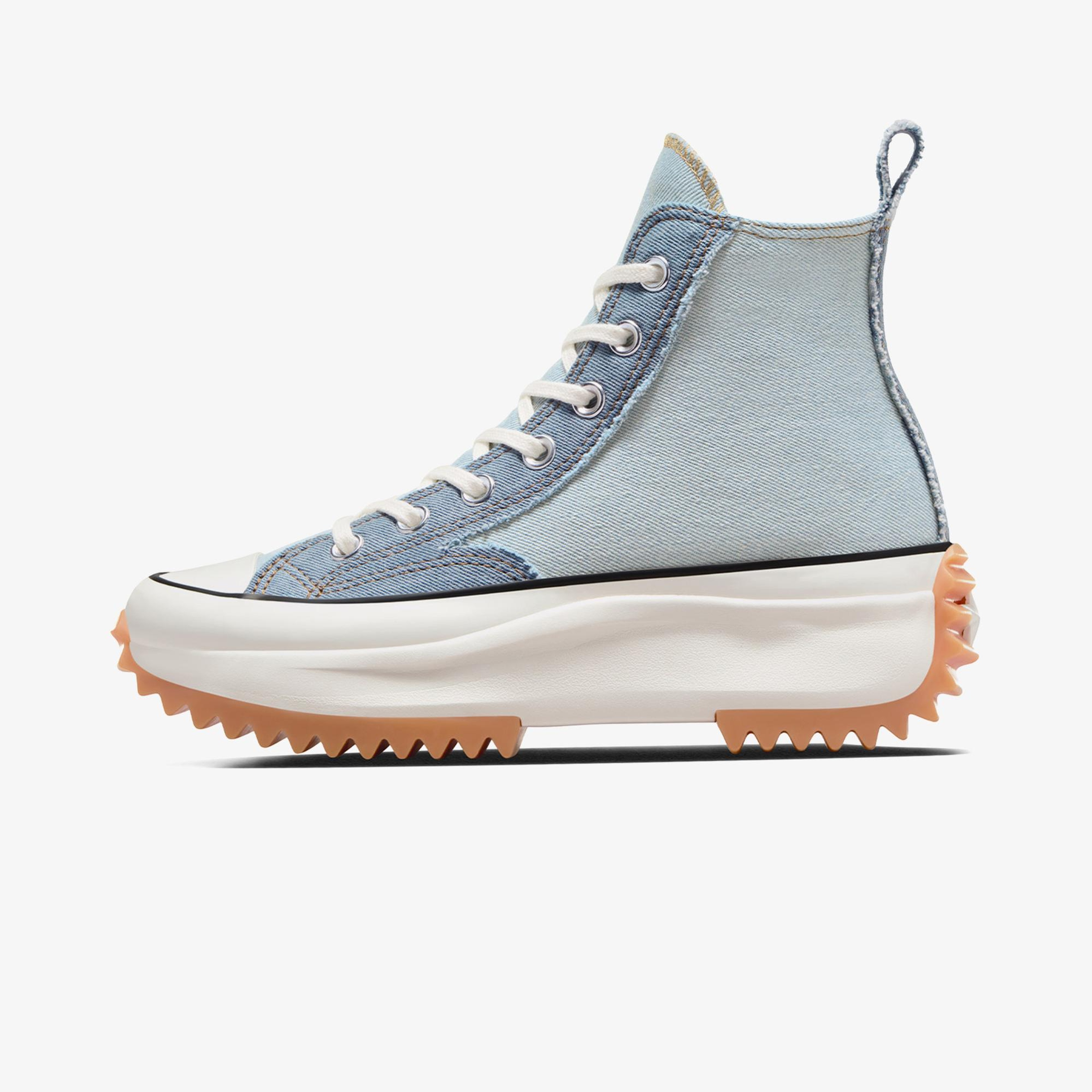 Converse Run Star Hike Unisex Mavi Denim Platform Sneaker