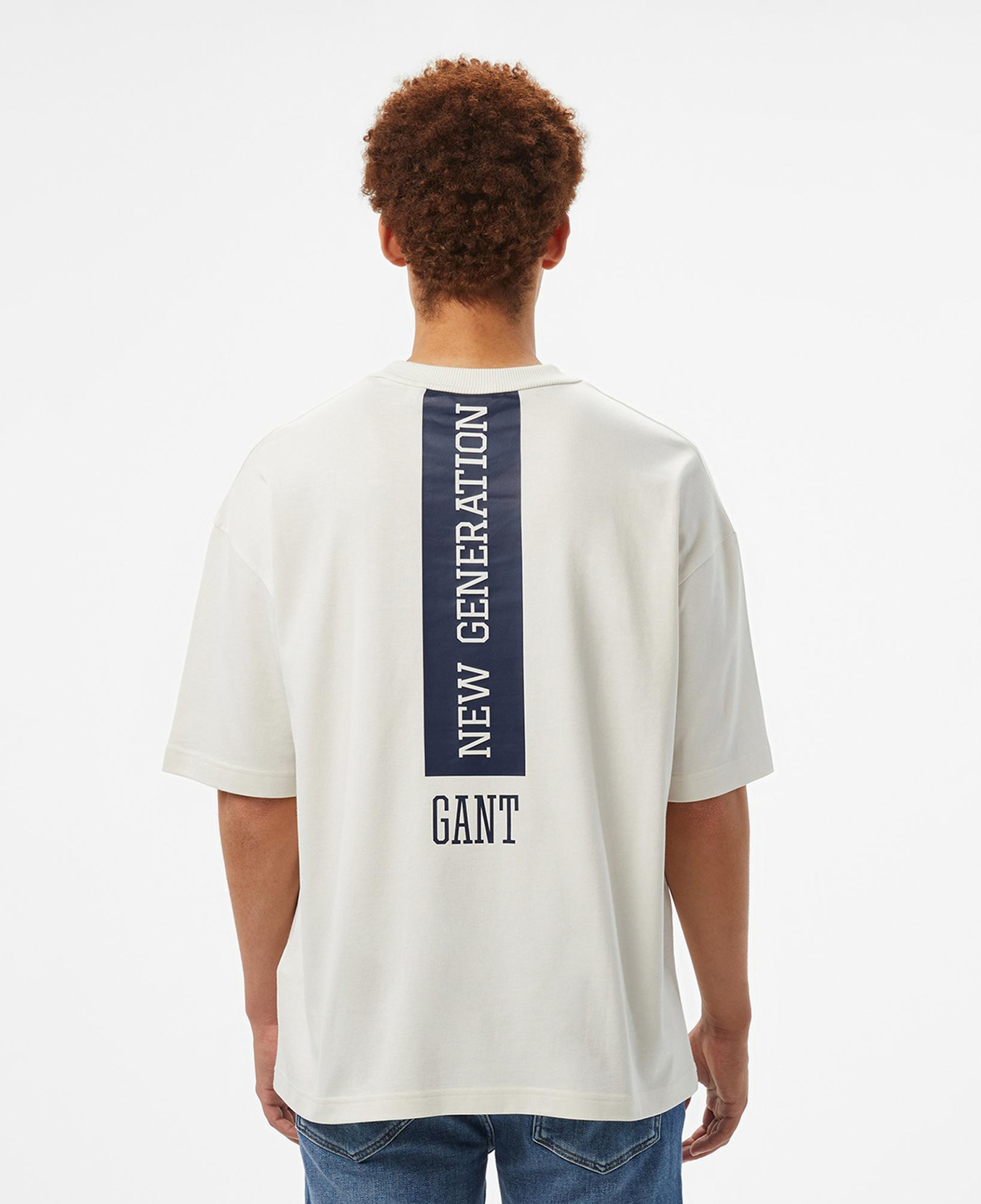 GANT Erkek Beyaz T-Shirt