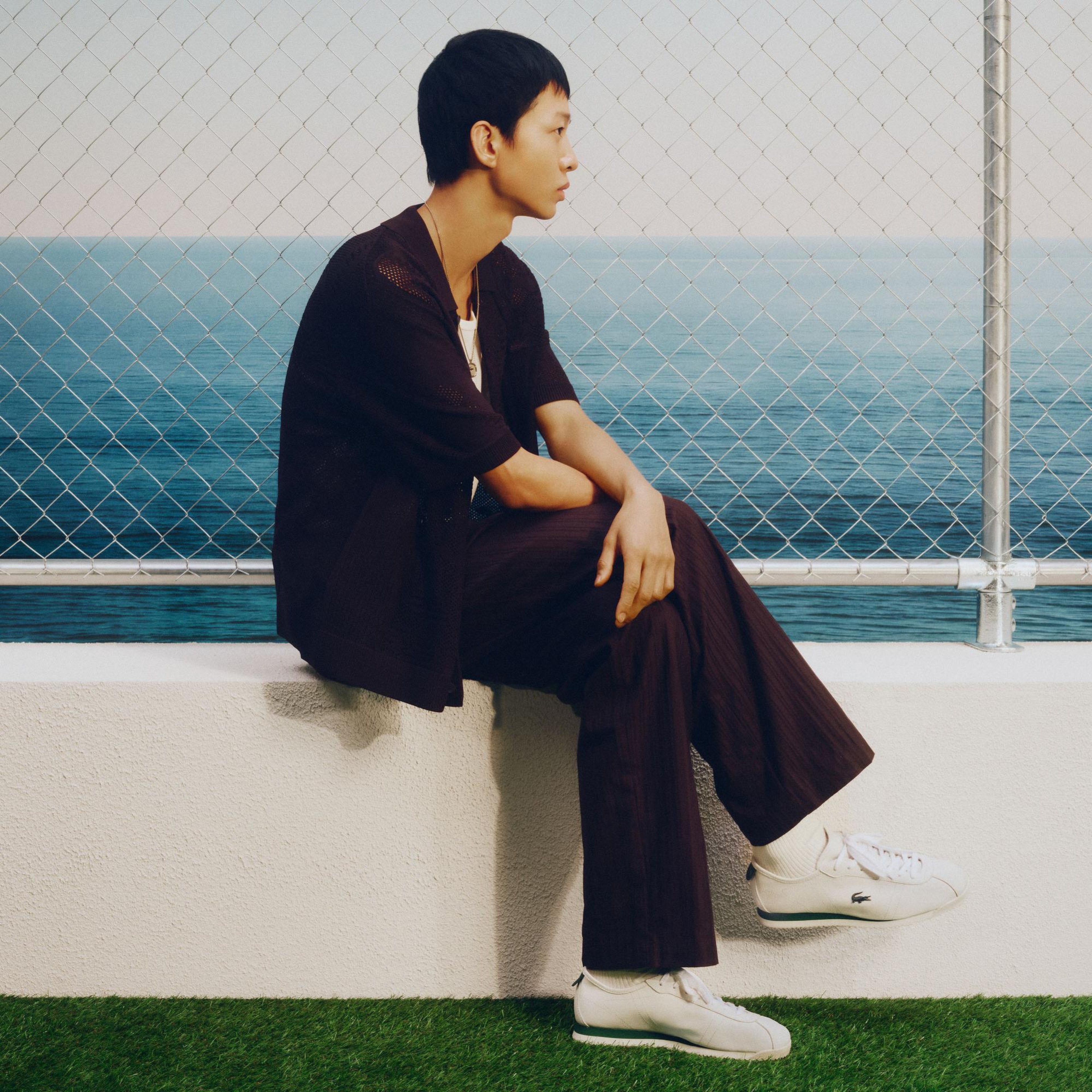 Lacoste Club-Low Erkek Beyaz Sneaker