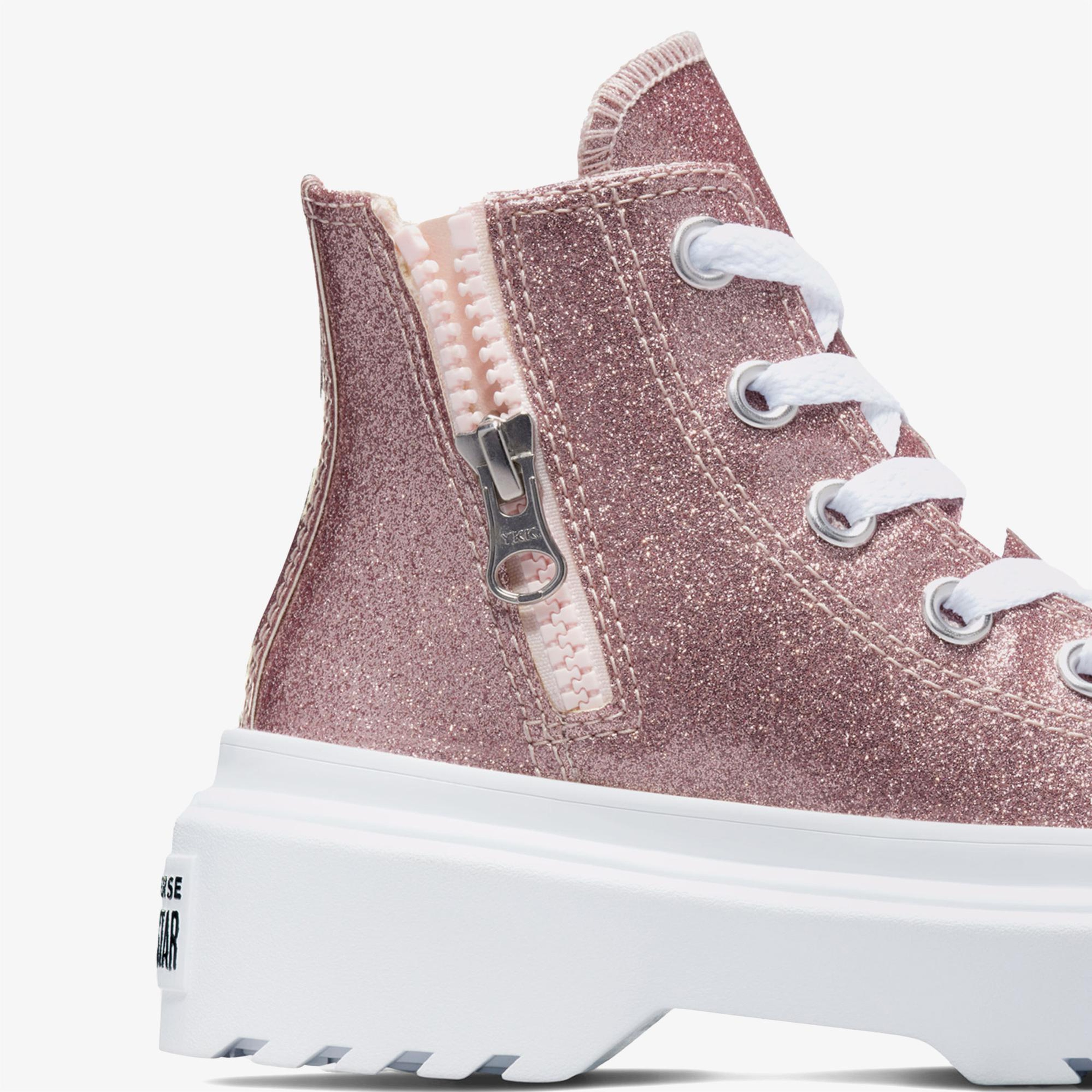 Converse Chuck Taylor All Star Lugged Lift Çocuk Pembe Platform Sneaker