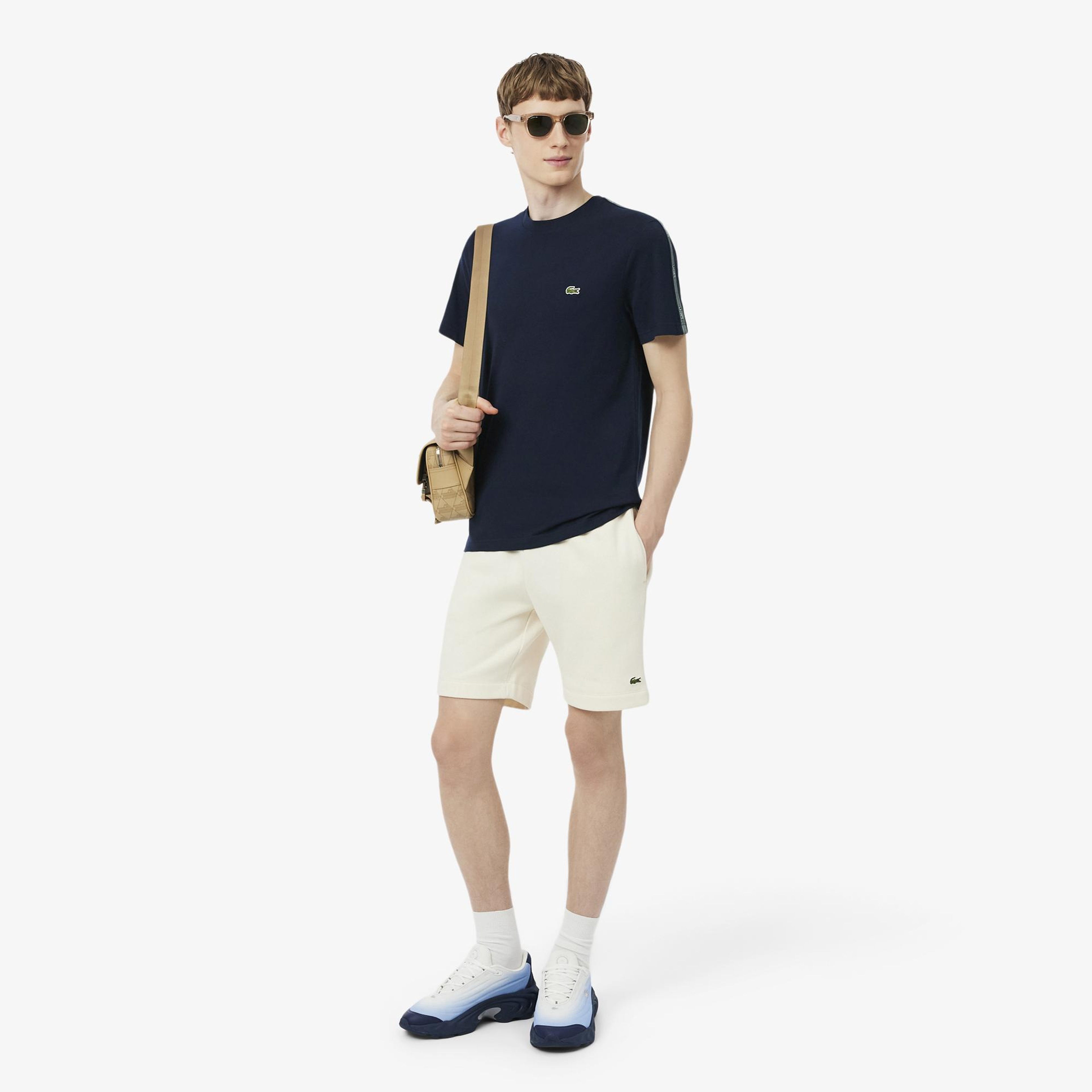 Lacoste Erkek Regular Fit Bisiklet Yaka Lacivert T-Shirt