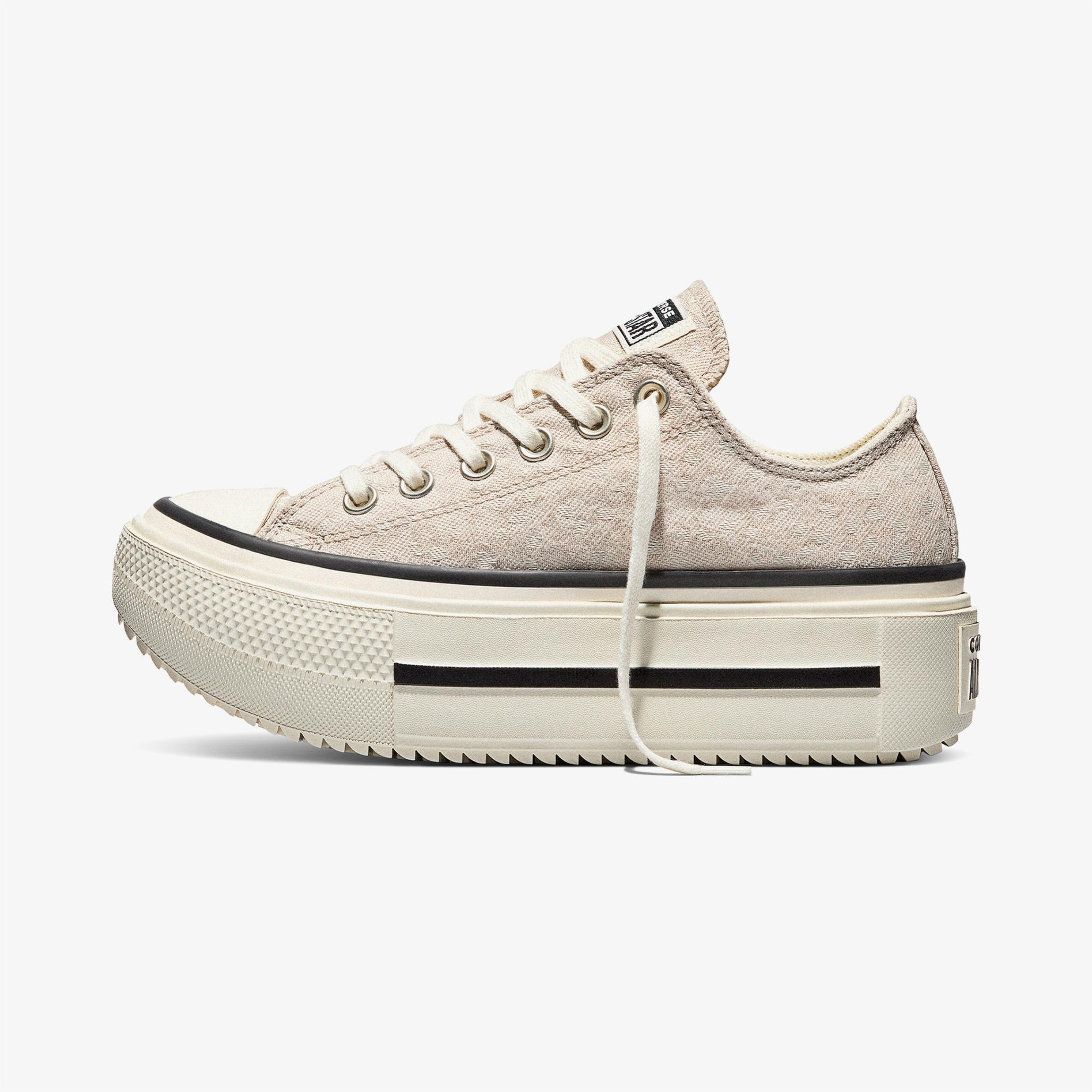 Converse Chuck Taylor All Star Lift Double Stack Unisex Bej Sneaker