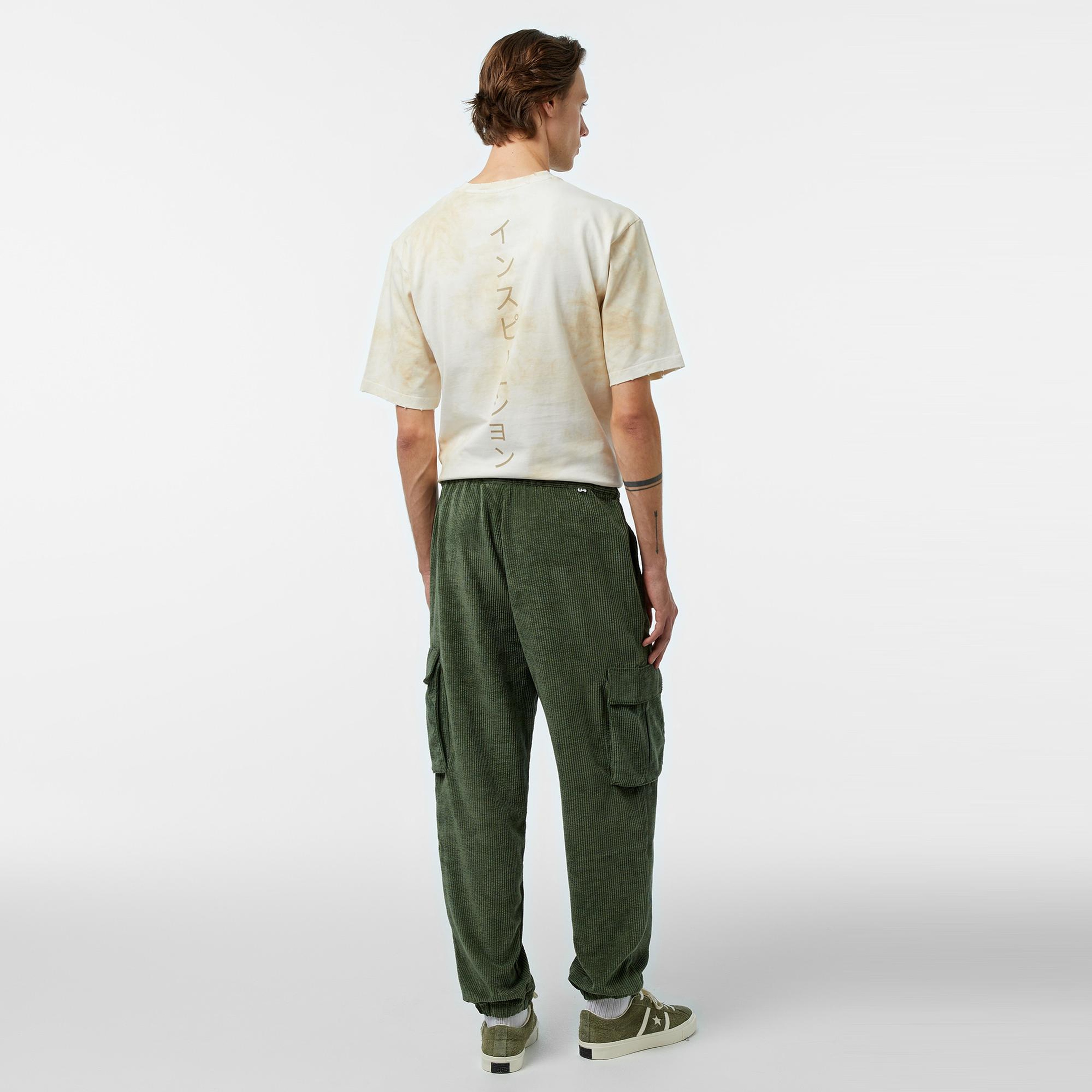 UNITED4 Erkek Haki Kargo Pantolon