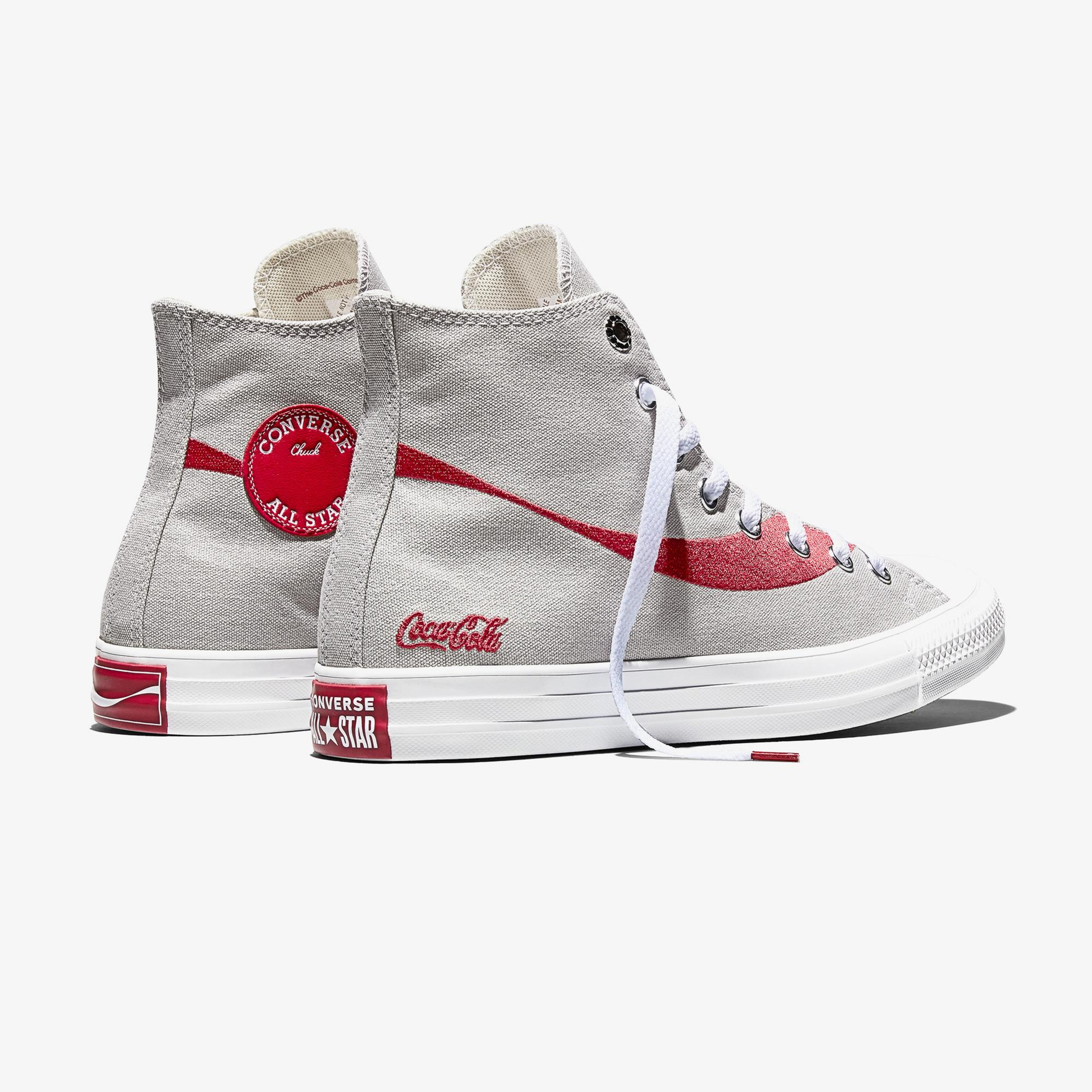 Converse x Coca Cola Chuck 70 Unisex Gri Sneaker