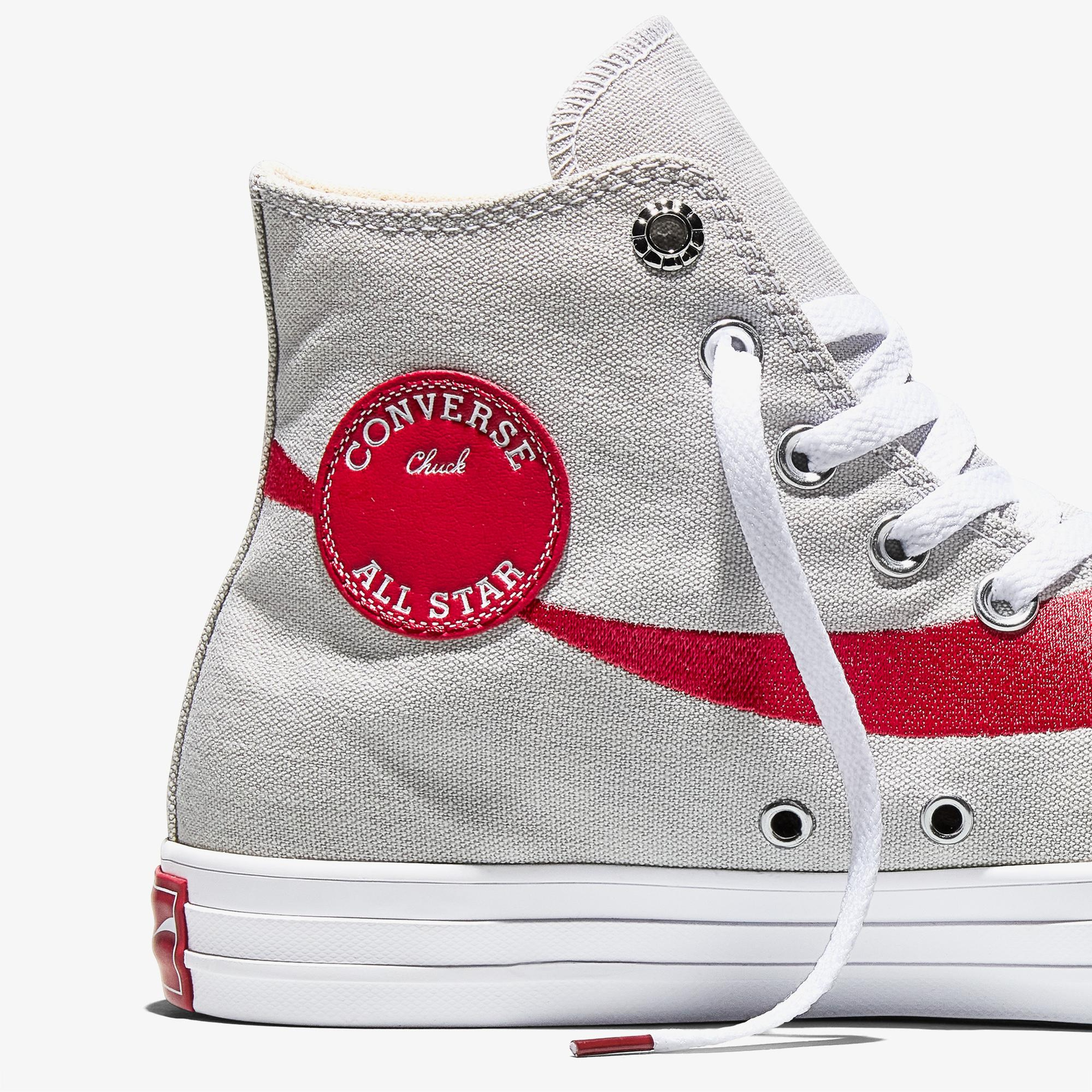 Converse x Coca Cola Chuck 70 Unisex Gri Sneaker