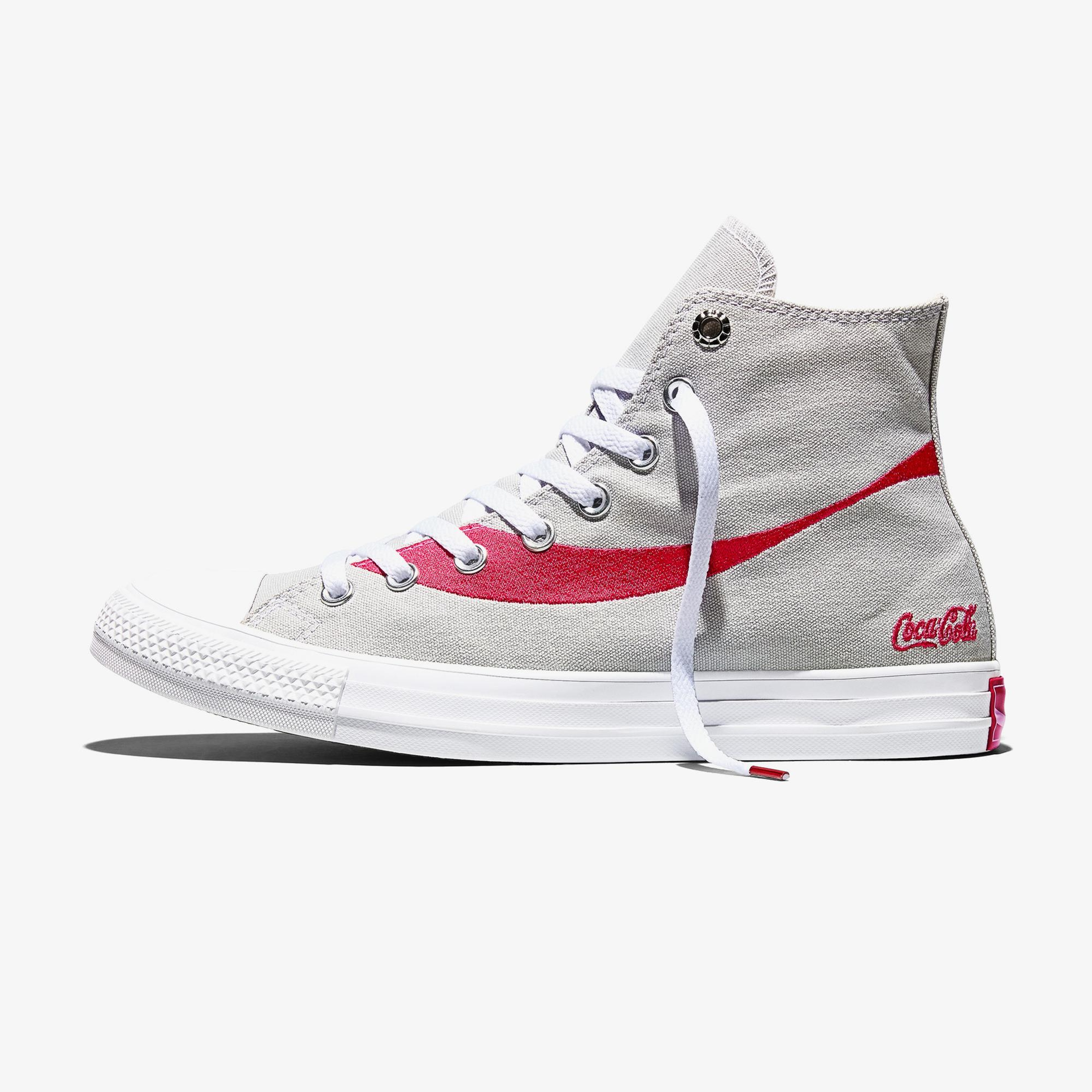 Converse x Coca Cola Chuck 70 Unisex Gri Sneaker
