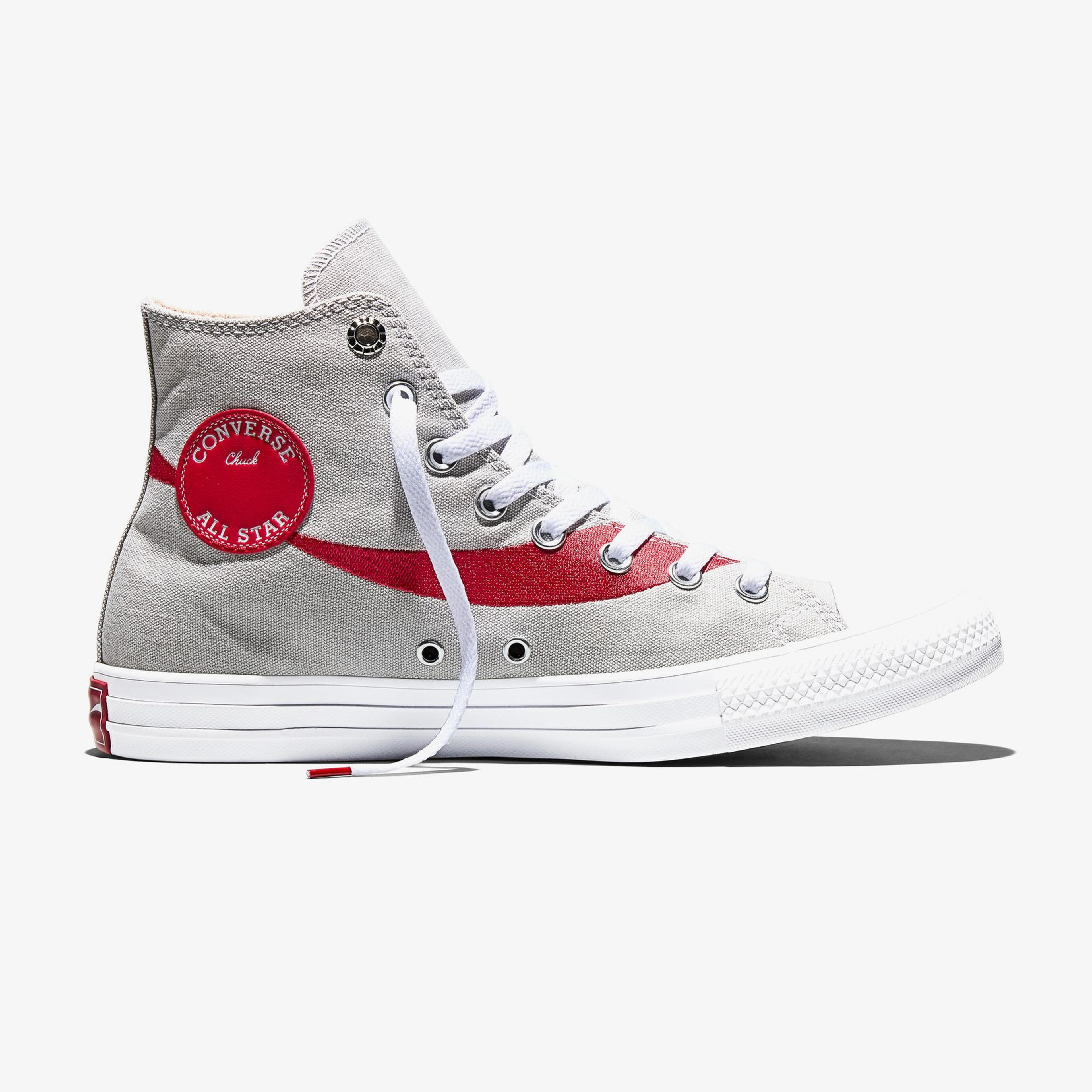 Converse x Coca Cola Chuck 70 Unisex Gri Sneaker