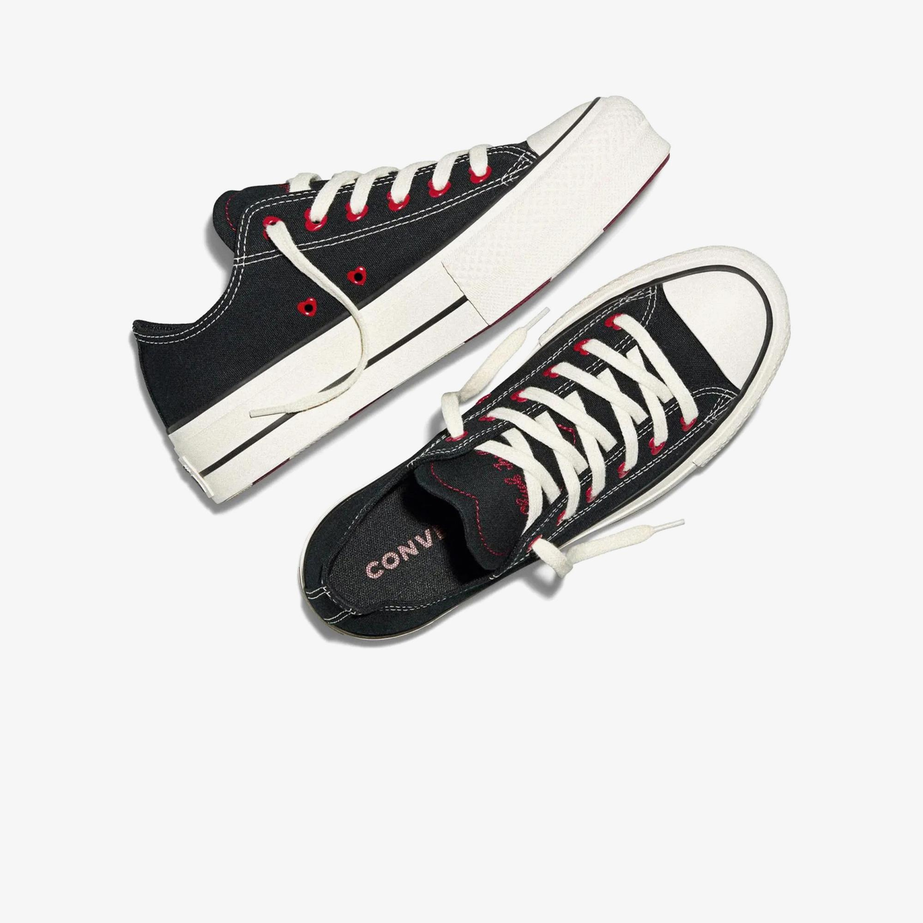 Converse Valentine's Day Chuck Taylor All Star Lift Kadın Siyah Sneaker
