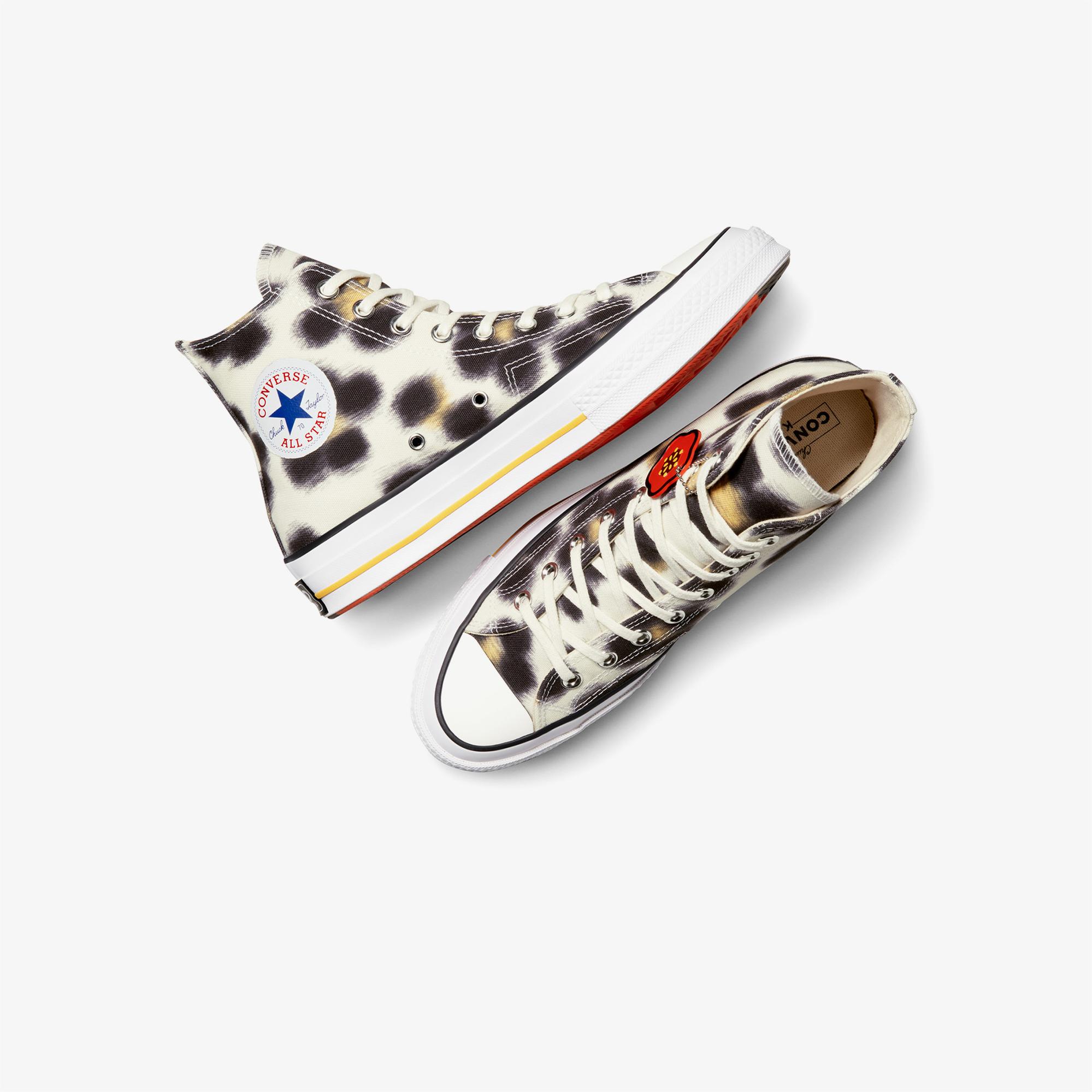 Converse x Kenzo Unisex Sarı Chuck 70 Sneaker