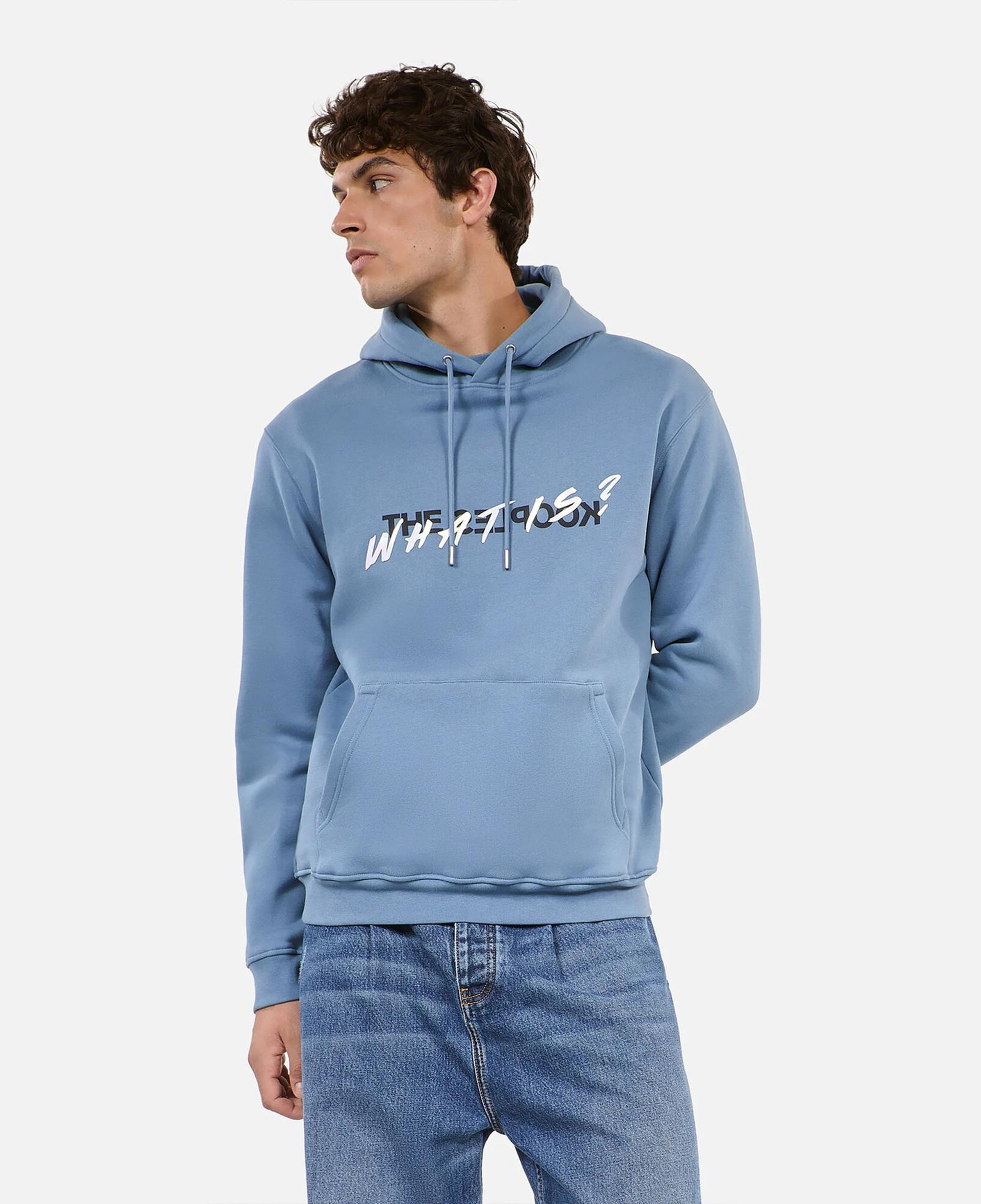 ERKEK MAVİ SWEATSHIRT