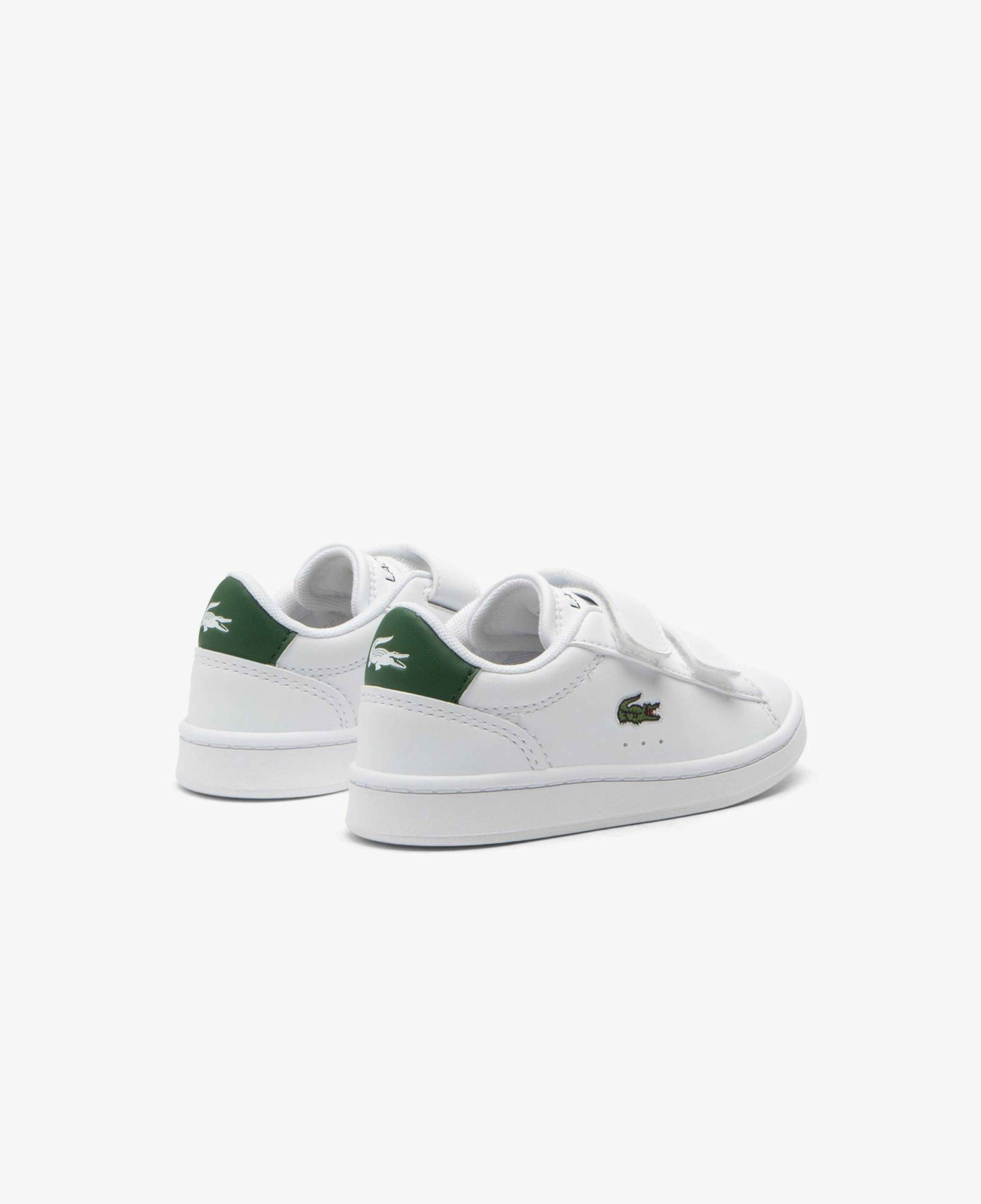 Lacoste Carnaby Set Çocuk Beyaz Cırt Cırtlı Sneaker