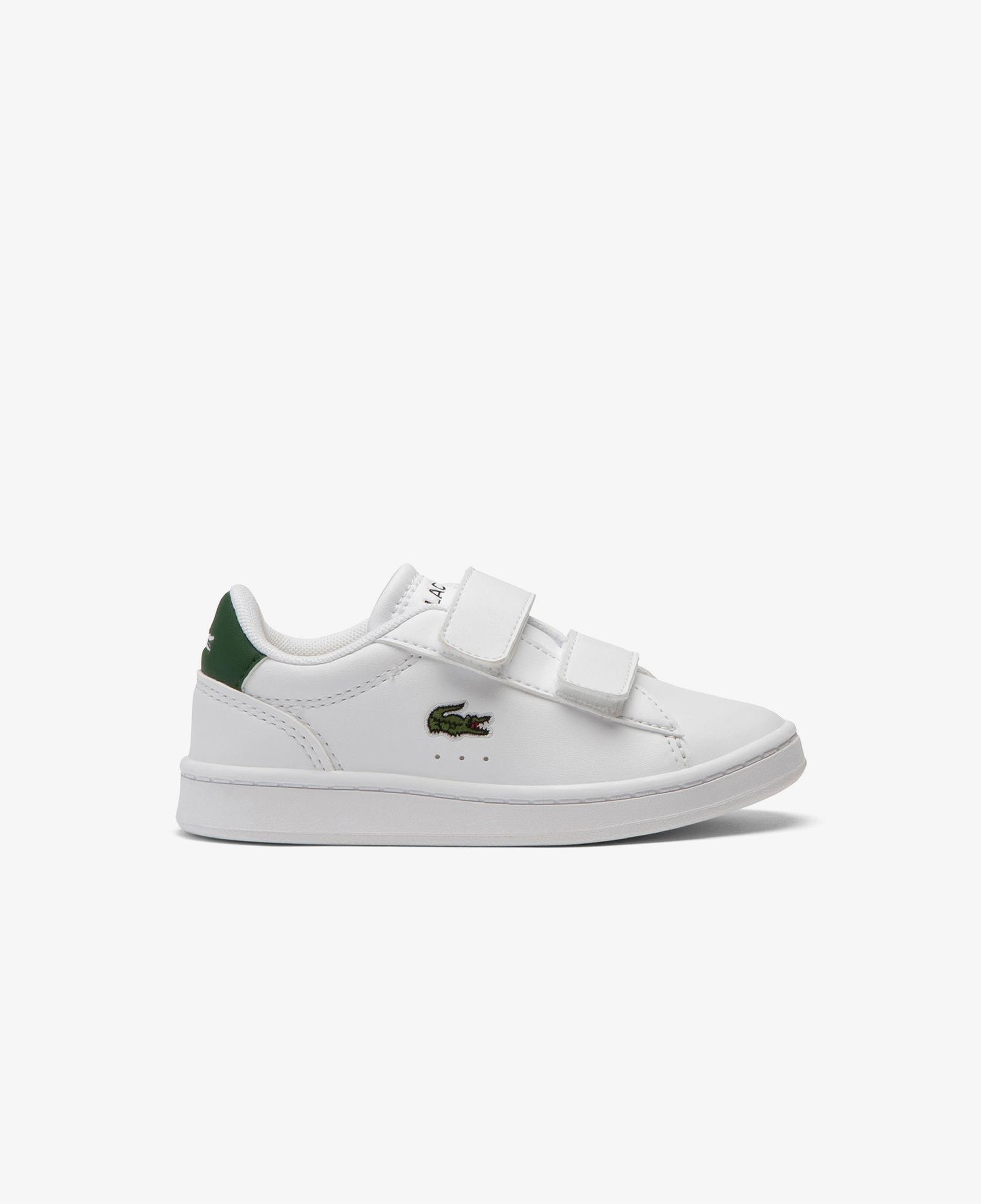 Lacoste Carnaby Set Çocuk Beyaz Cırt Cırtlı Sneaker