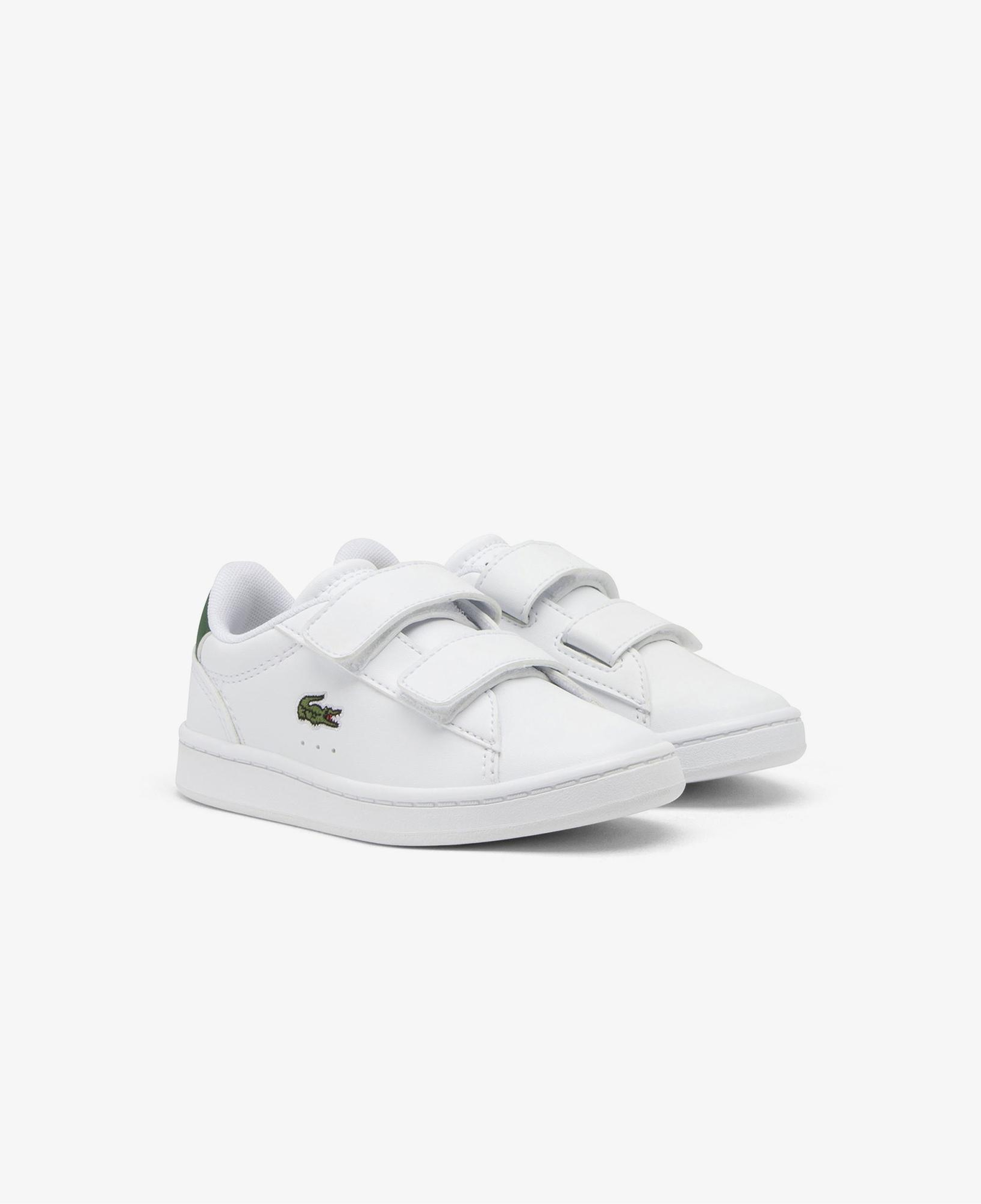 Lacoste Carnaby Set Çocuk Beyaz Cırt Cırtlı Sneaker