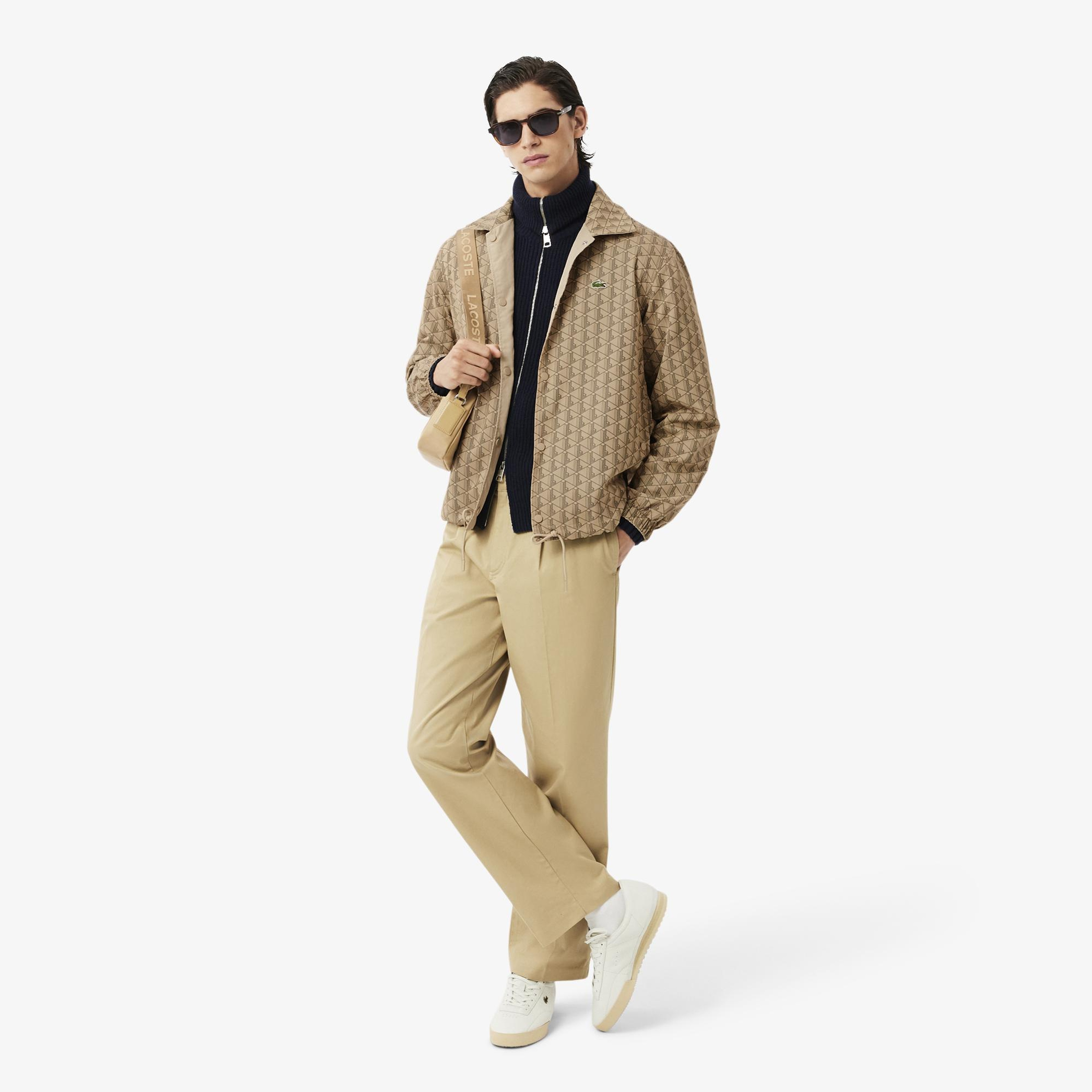 Lacoste Core Collection Erkek Kahverengi Mont