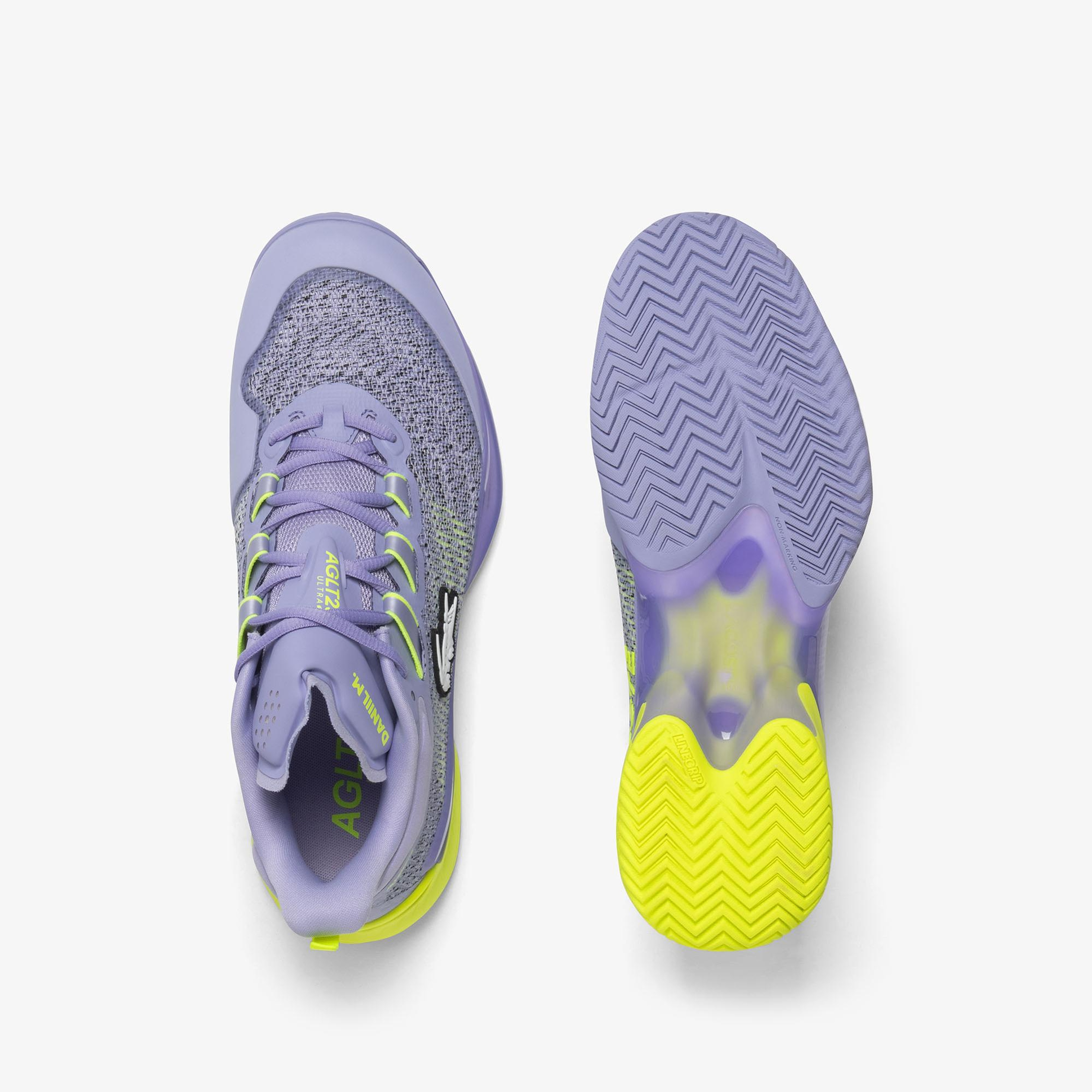 Lacoste AG-LT23 Ultra Erkek Mor Spor Ayakkabı