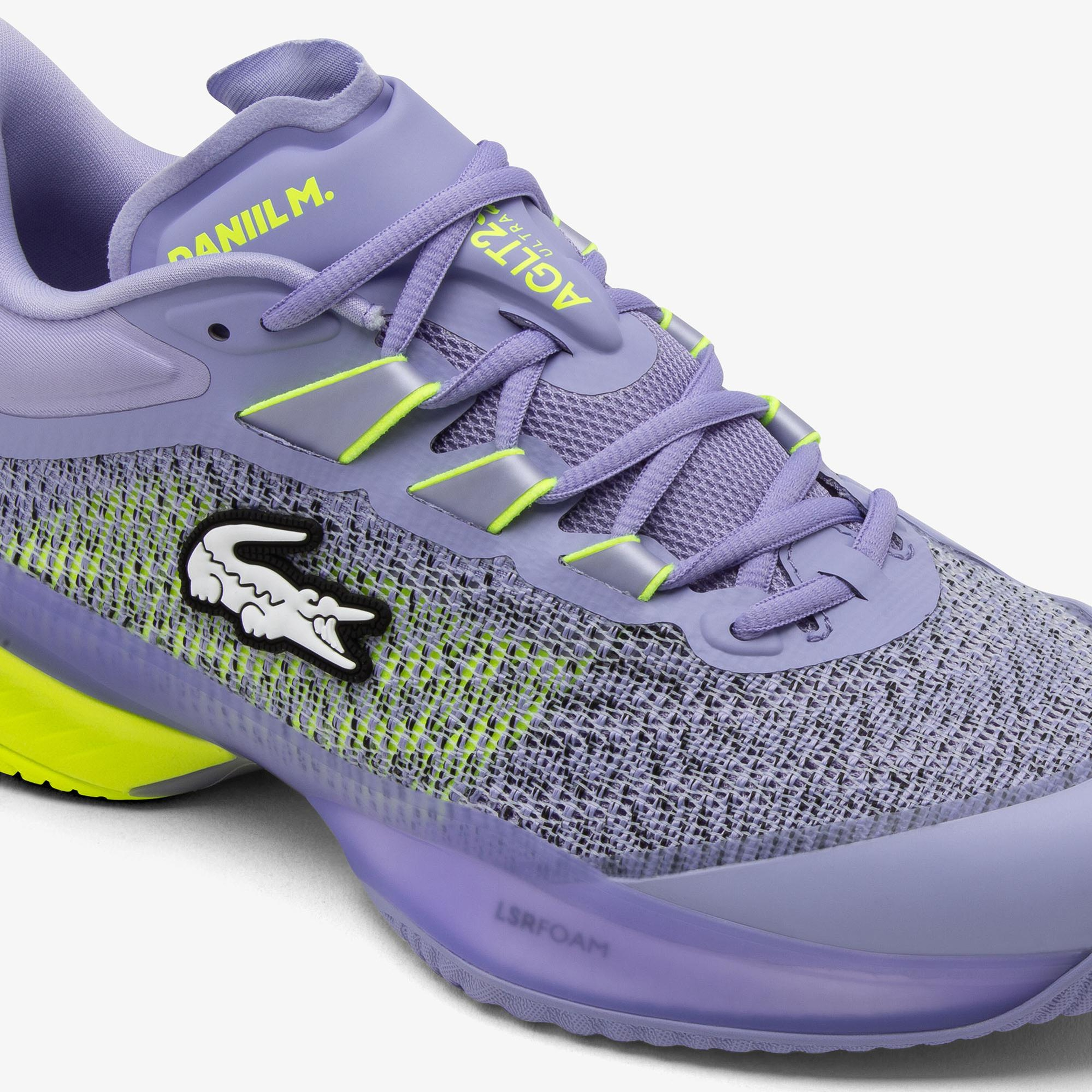 Lacoste AG-LT23 Ultra Erkek Mor Spor Ayakkabı