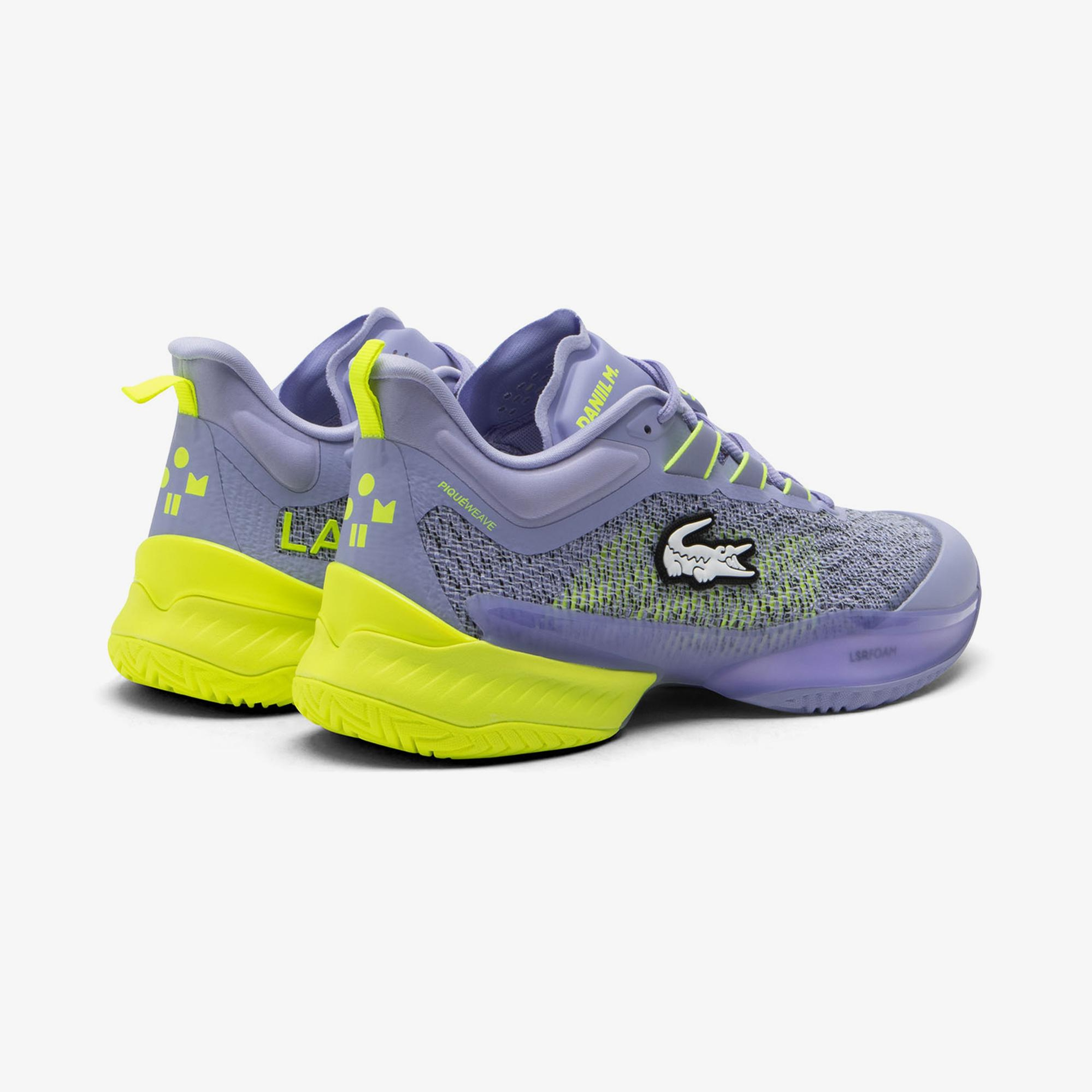 Lacoste AG-LT23 Ultra Erkek Mor Spor Ayakkabı