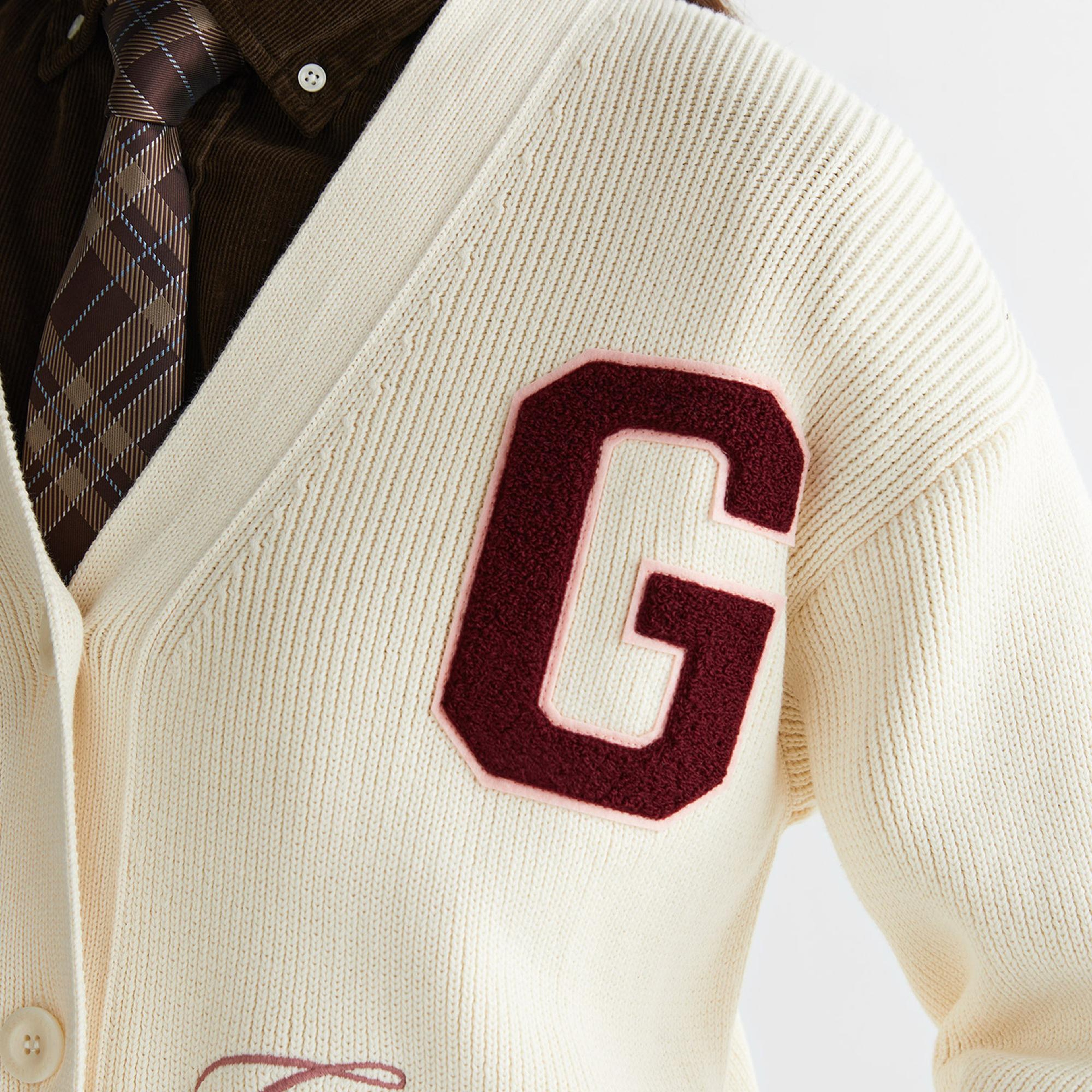 Gant embroidery college graphic tricot