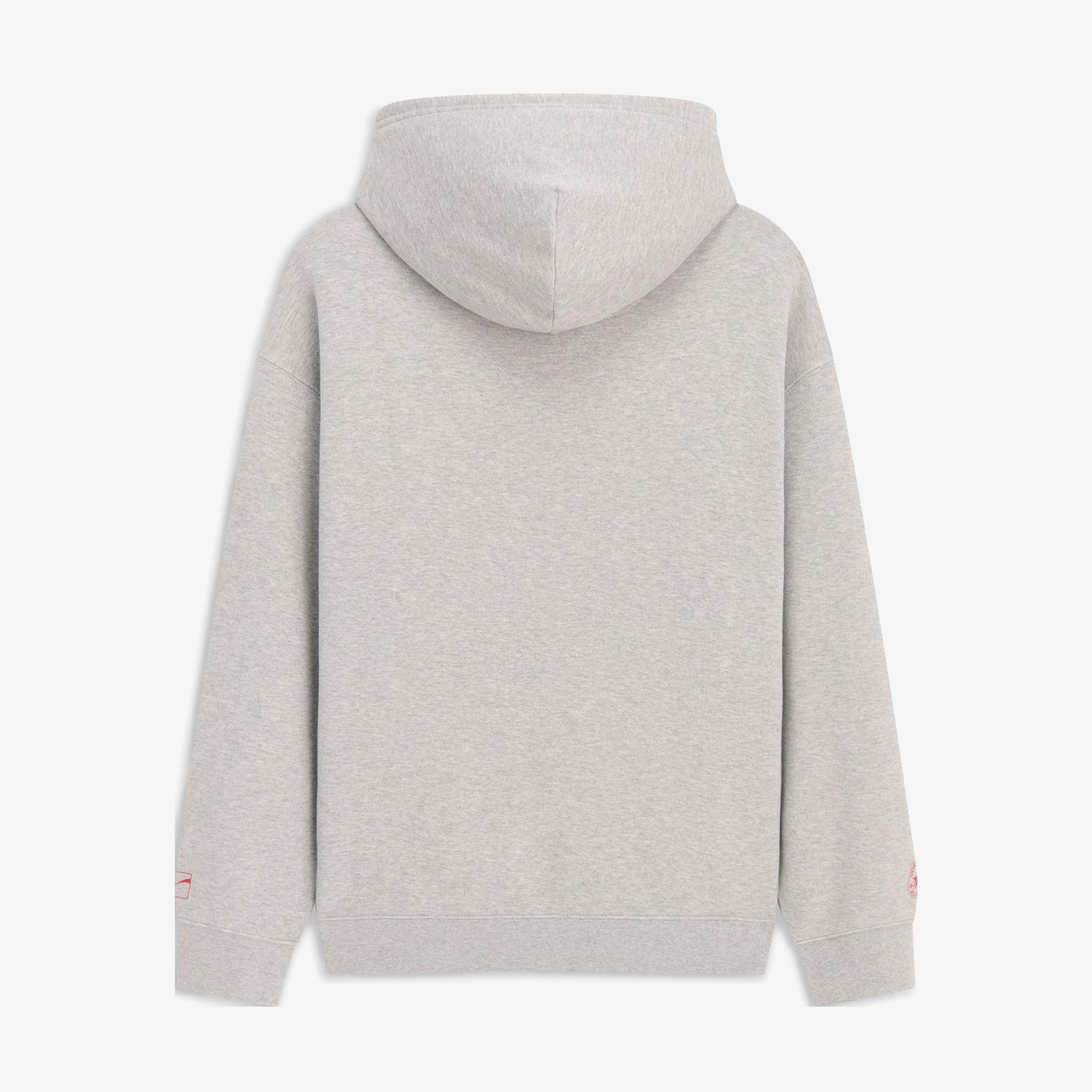 Converse x Coca-Cola Erkek Gri Hoodie