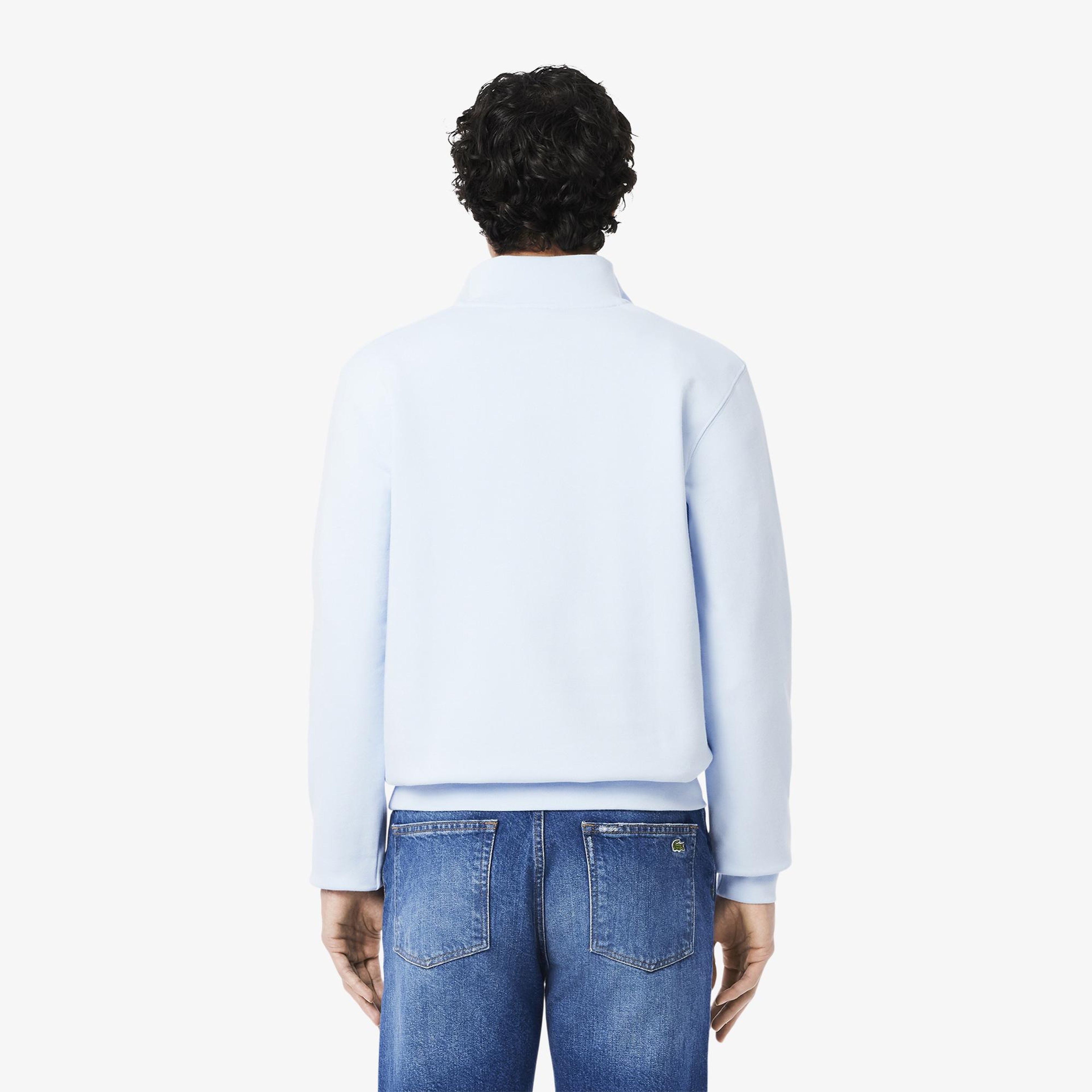 Lacoste Core Collection Erkek Mavi Sweatshirt