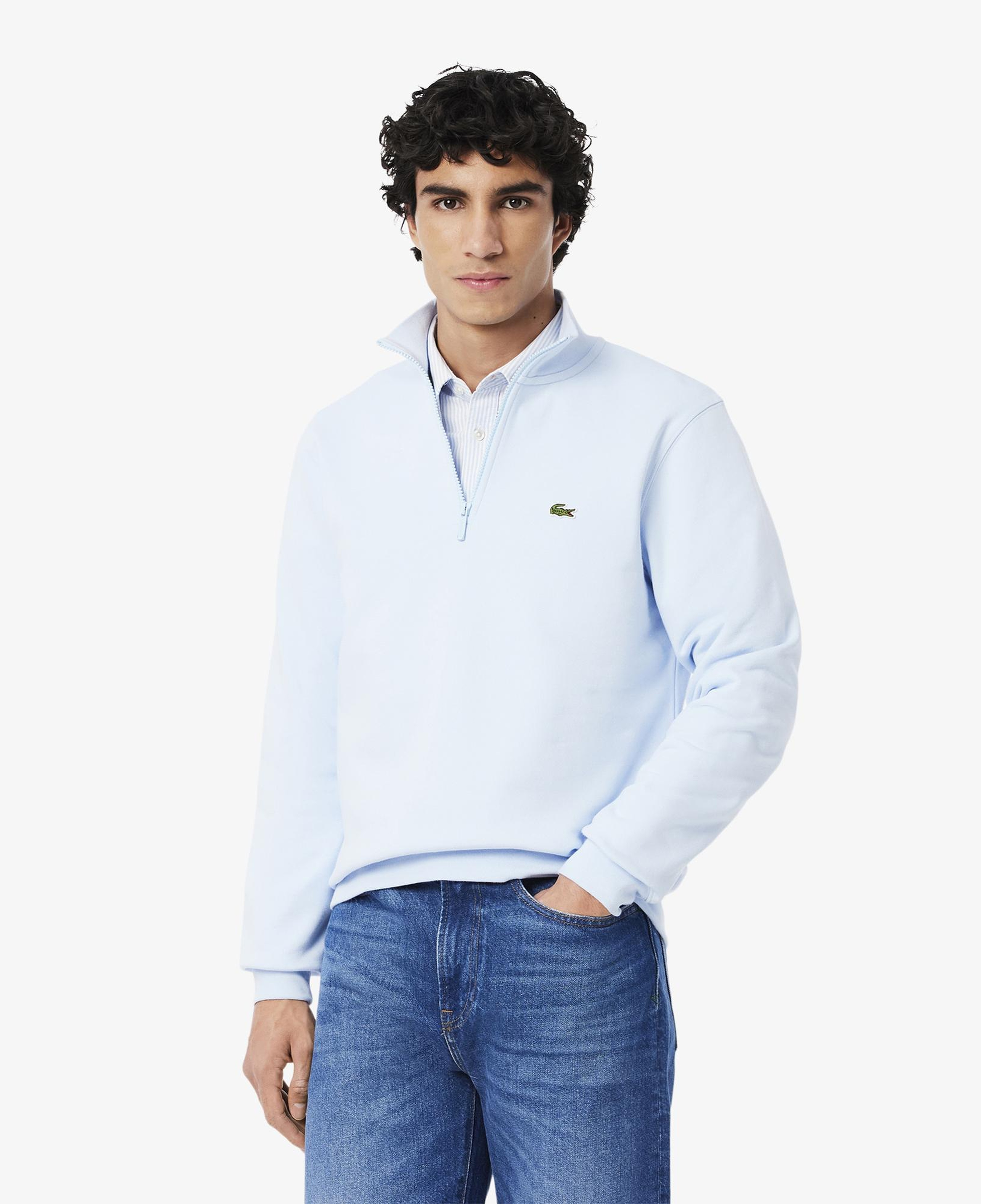 Lacoste Core Collection Erkek Mavi Sweatshirt
