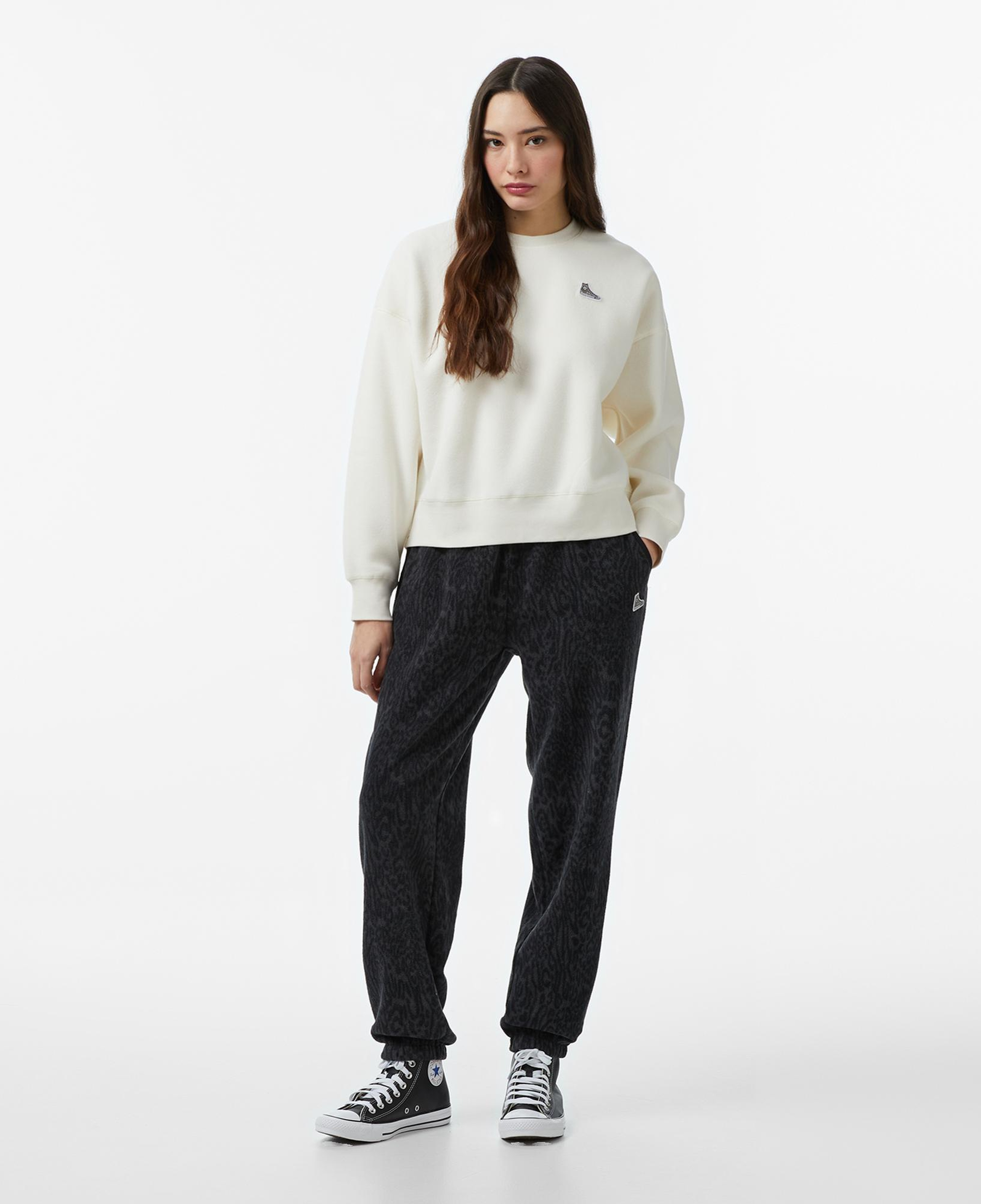 Converse Kadın Krem Sweatshirt