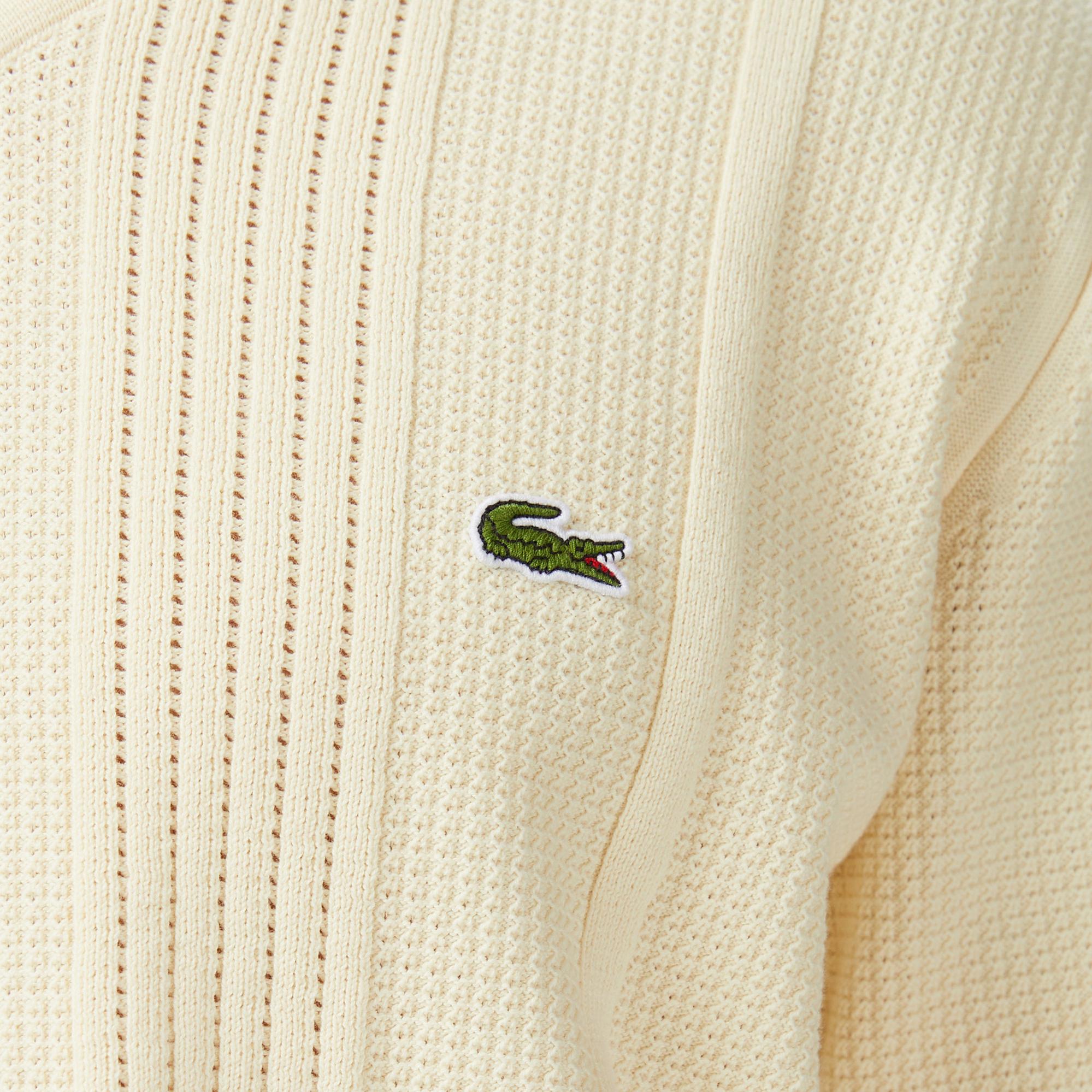 Lacoste Erkek Classic Fit Kısa Kollu Polo Yaka Bej Triko