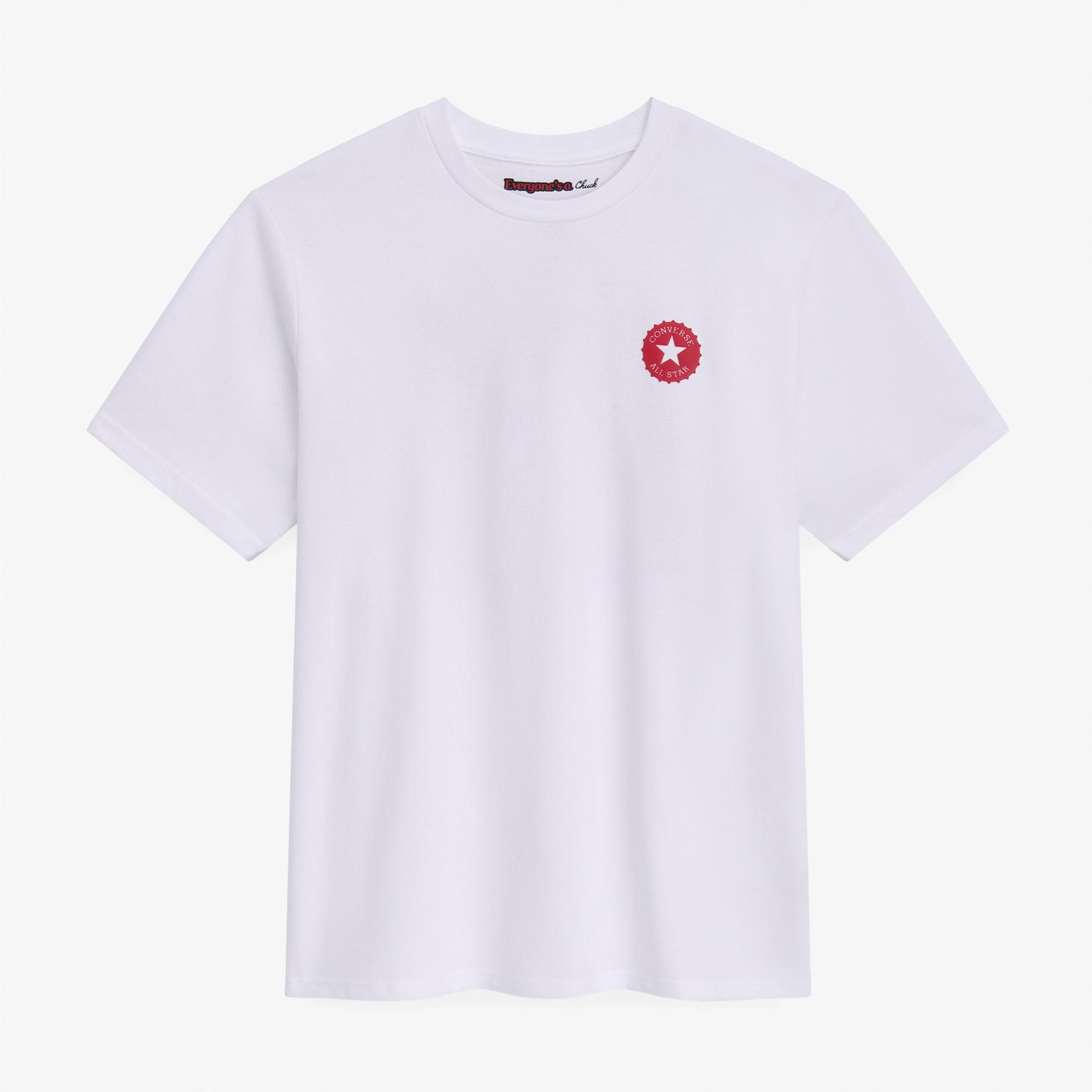 Converse x Coca-Cola Erkek Beyaz T-Shirt