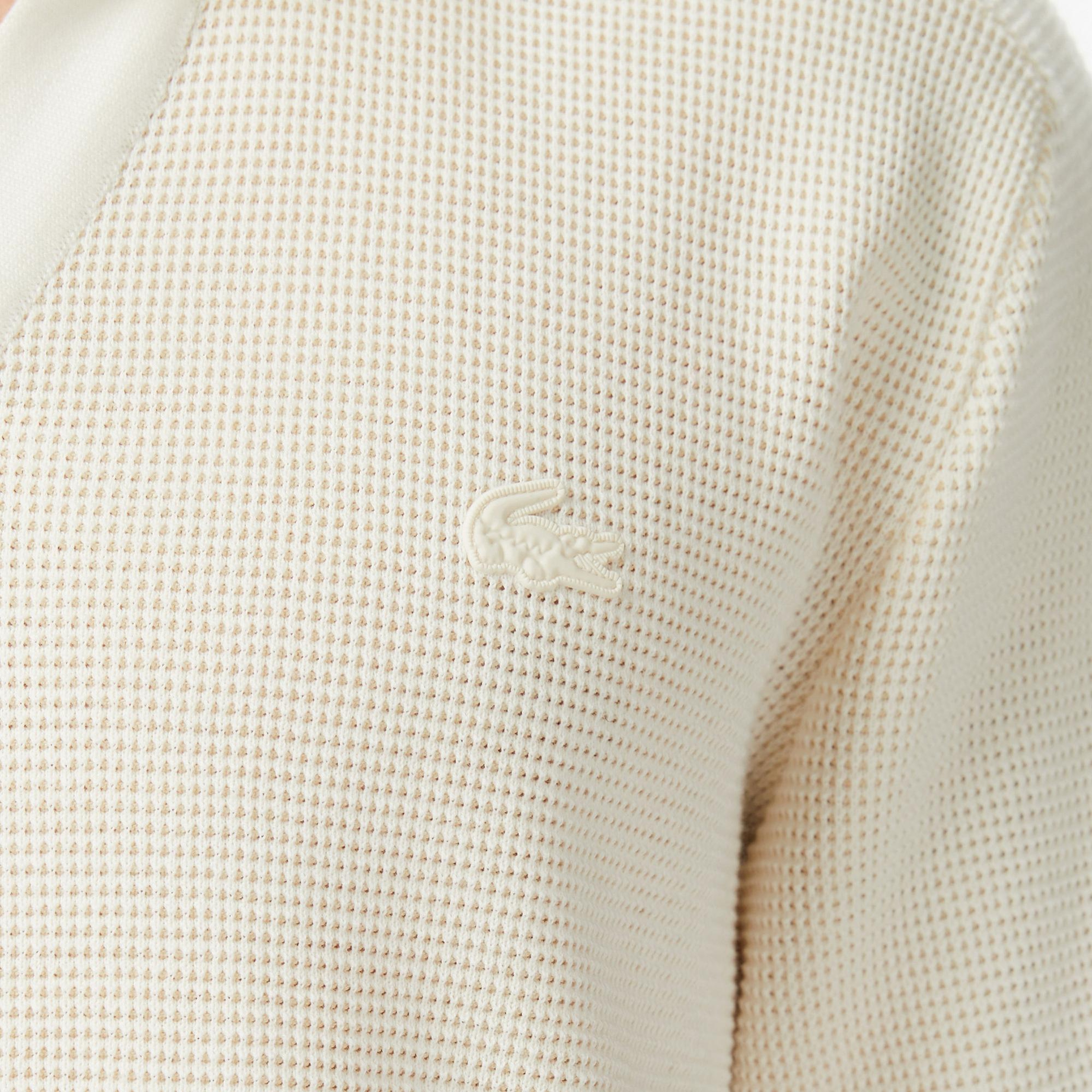 Lacoste Erkek Classic Fit Kısa Kollu Polo Yaka Bej Triko