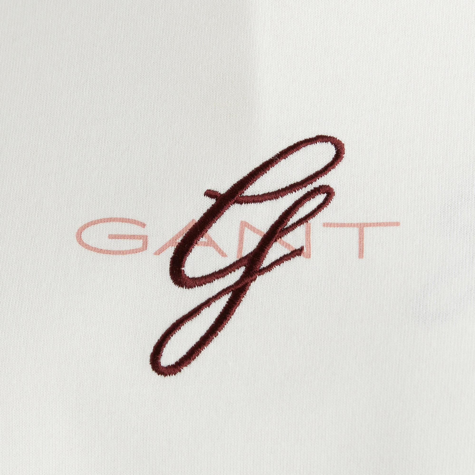 GANT Kadın Krem T-Shirt