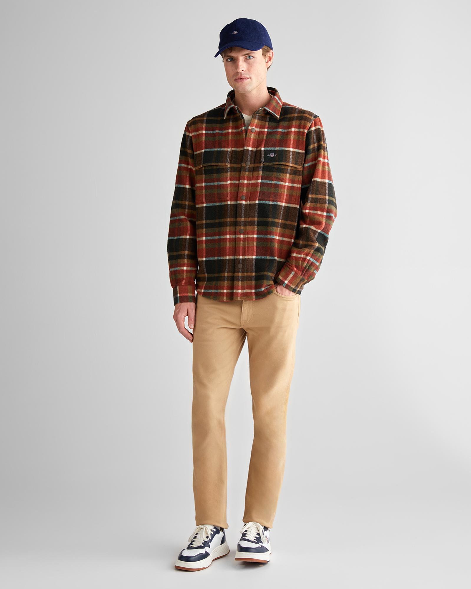 GANT Erkek Turuncu Gömlek