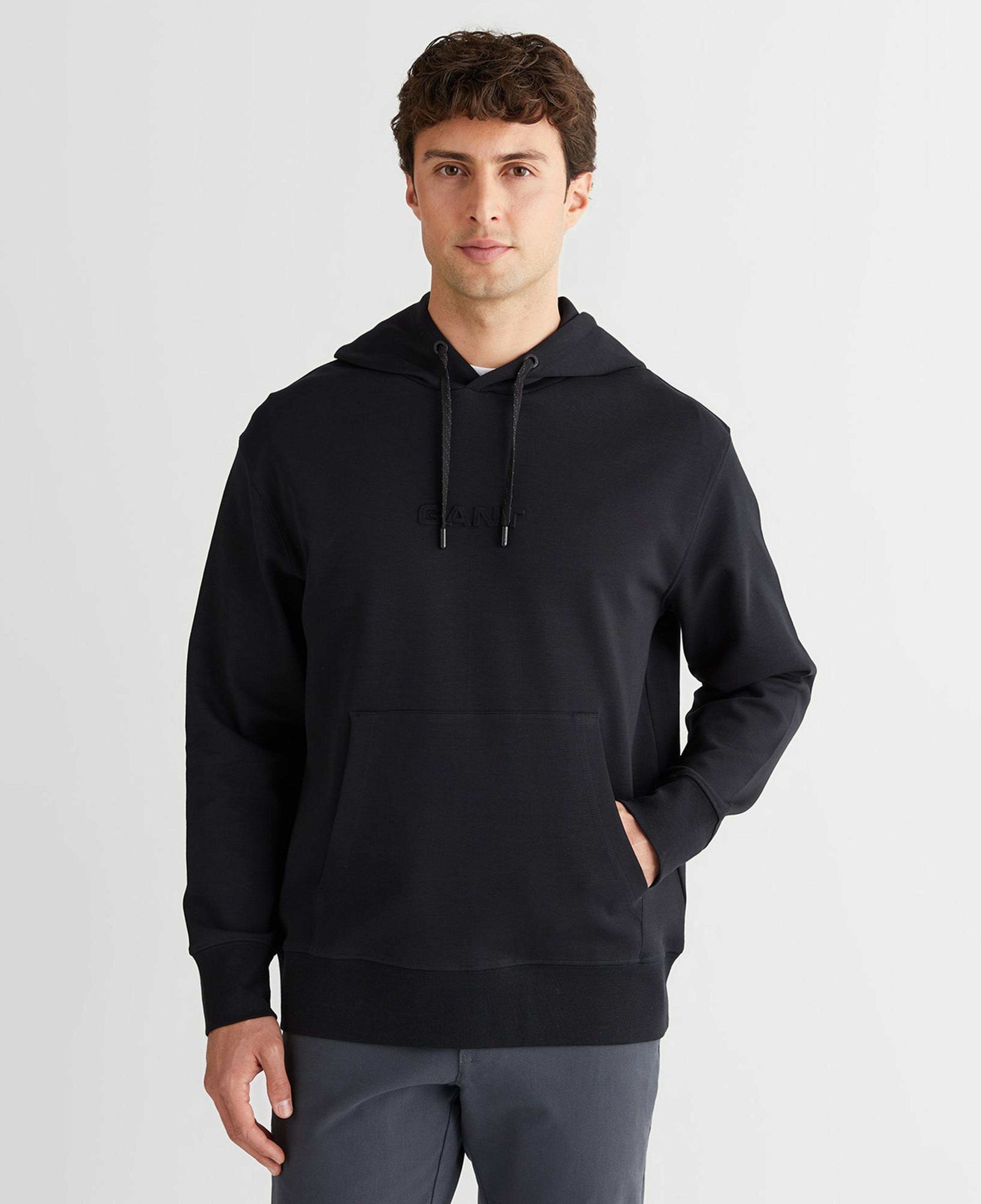 GANT Erkek Siyah Sweatshirt