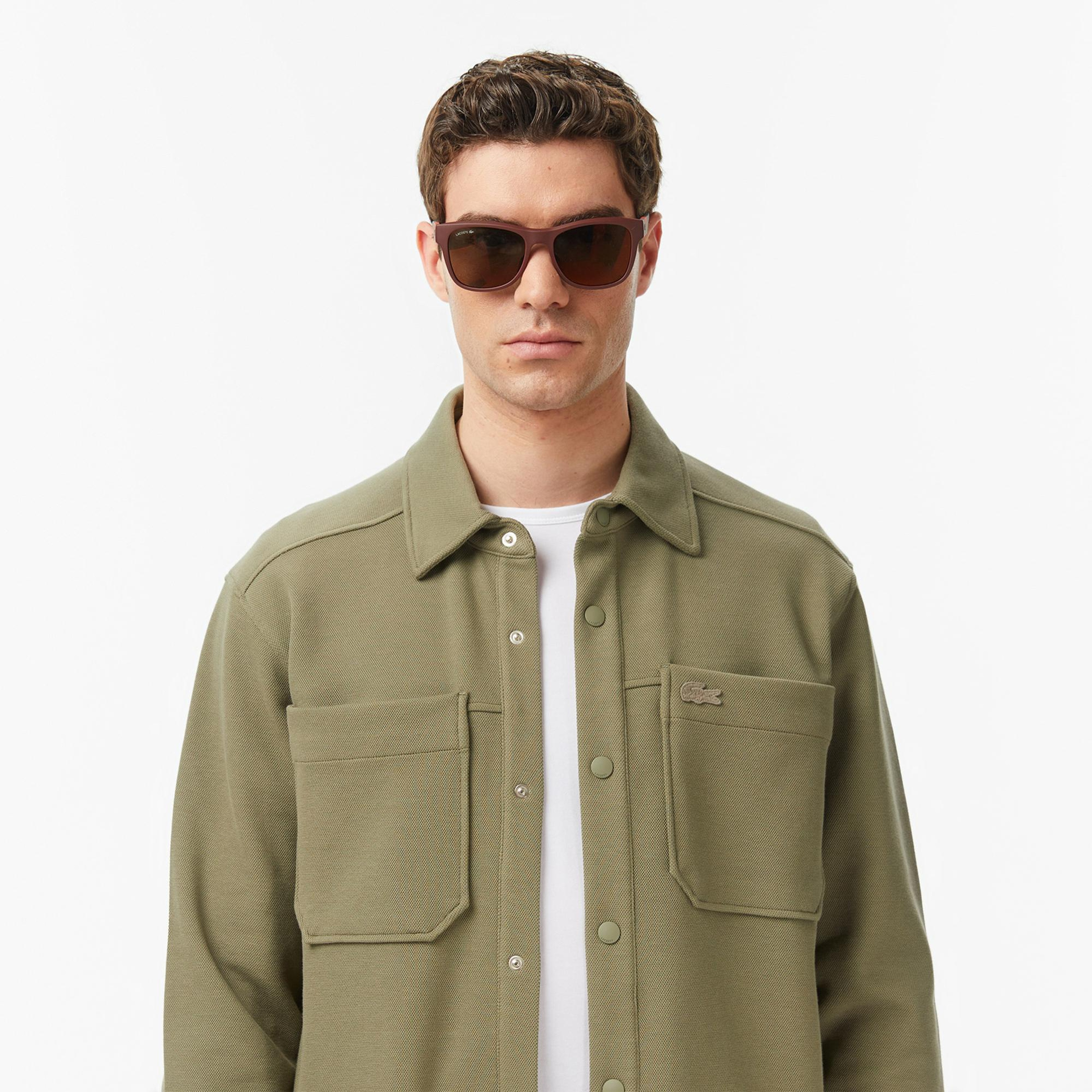 Lacoste Erkek Regular Fit Haki Gömlek