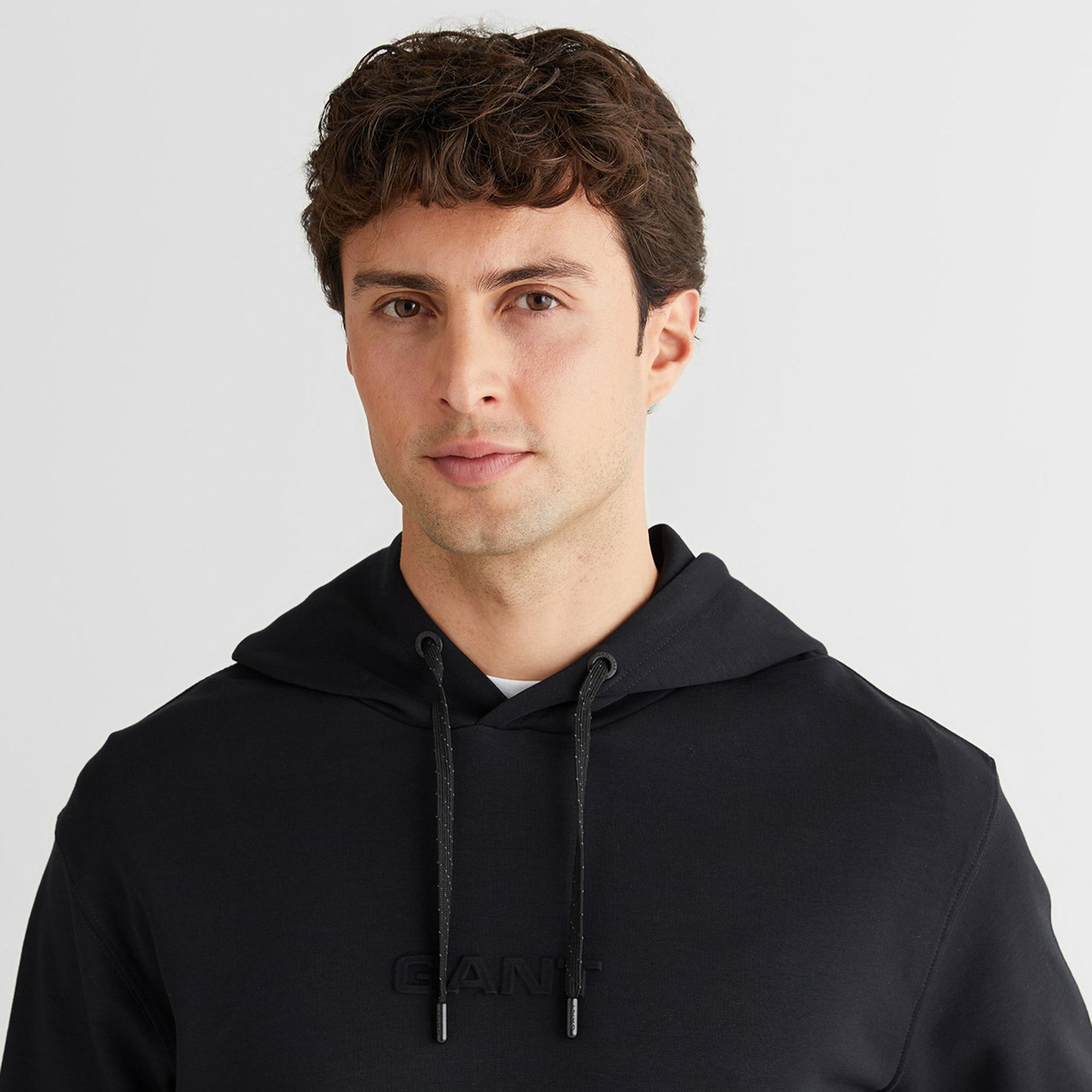 GANT Erkek Siyah Sweatshirt