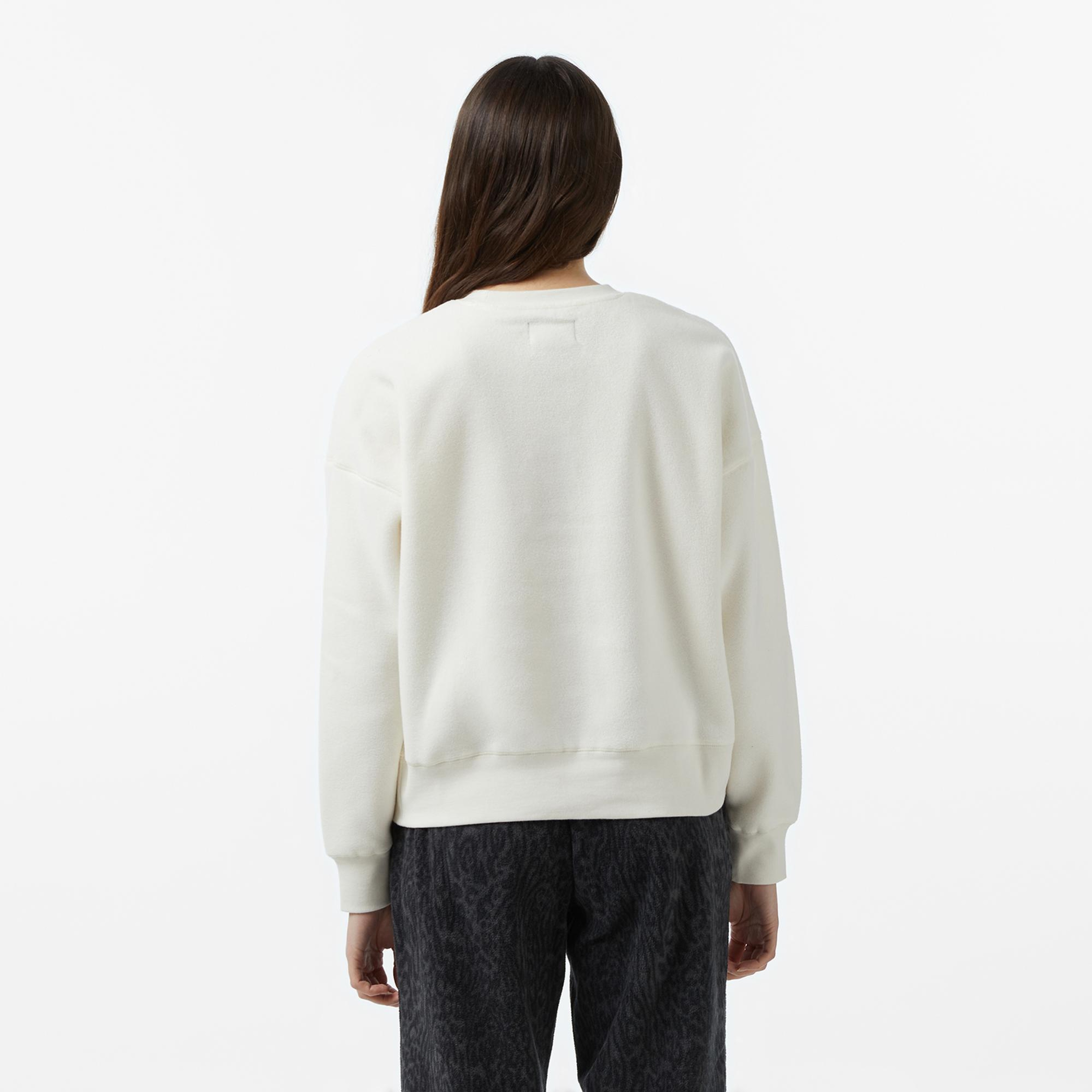 Converse Kadın Krem Sweatshirt